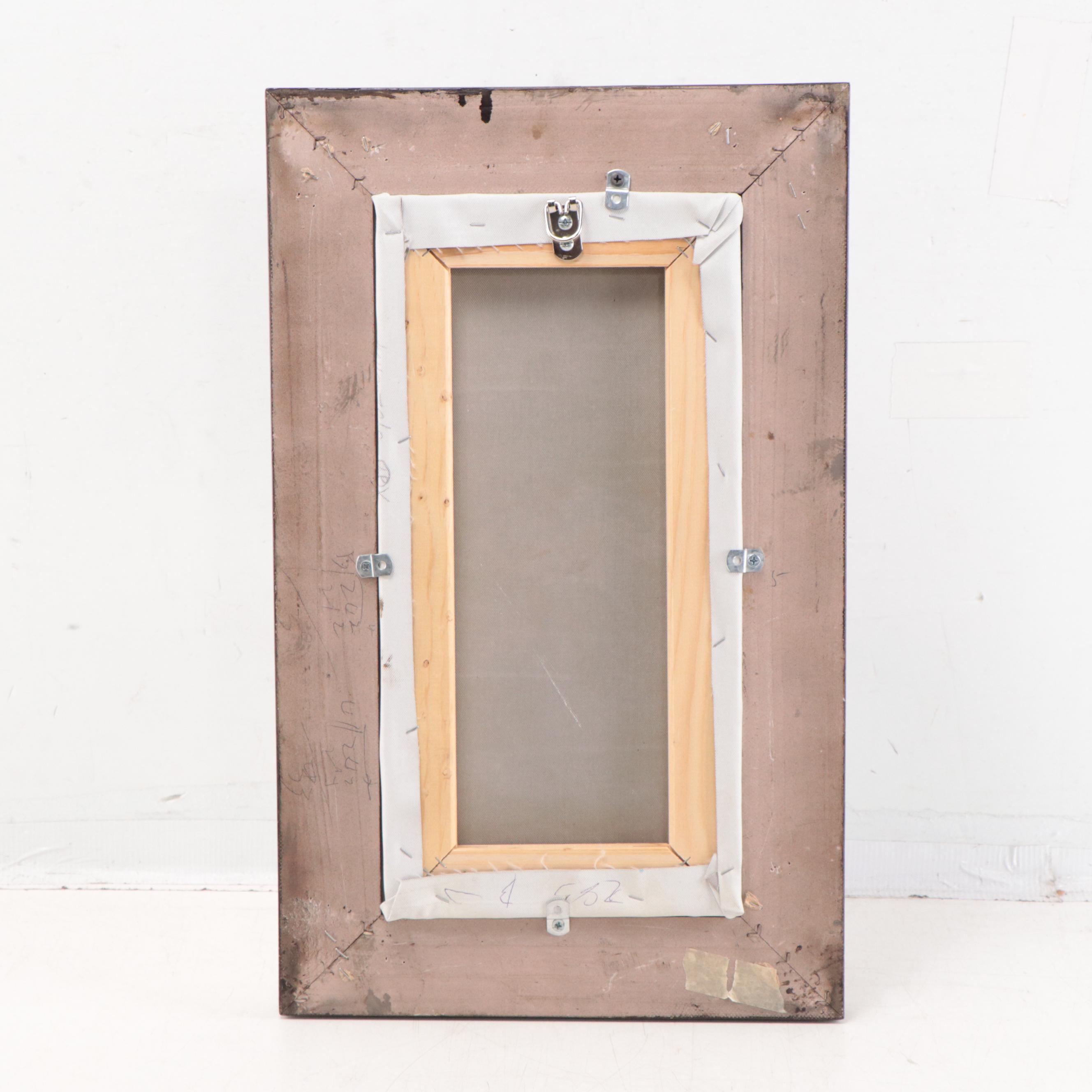 Oil Painting of Rabbits, Circa 2000