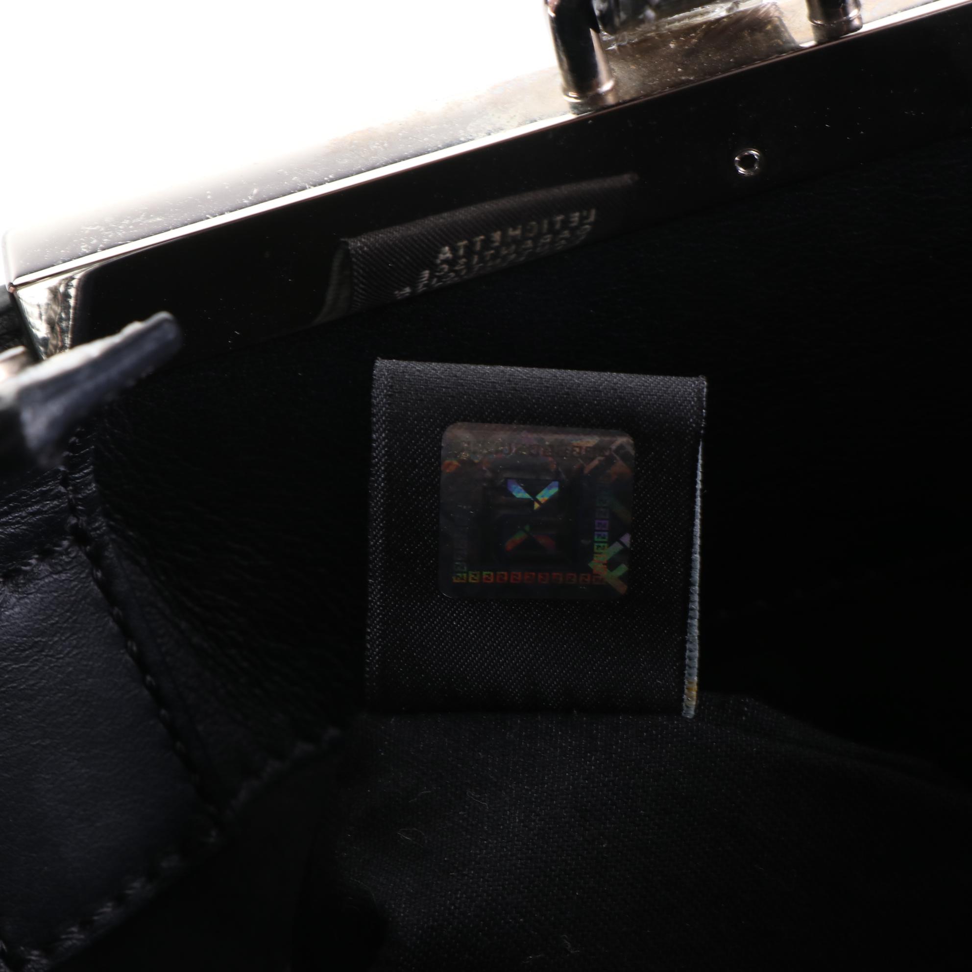 Fendi Large 3Jours Tote Bag in Bicolor Leather