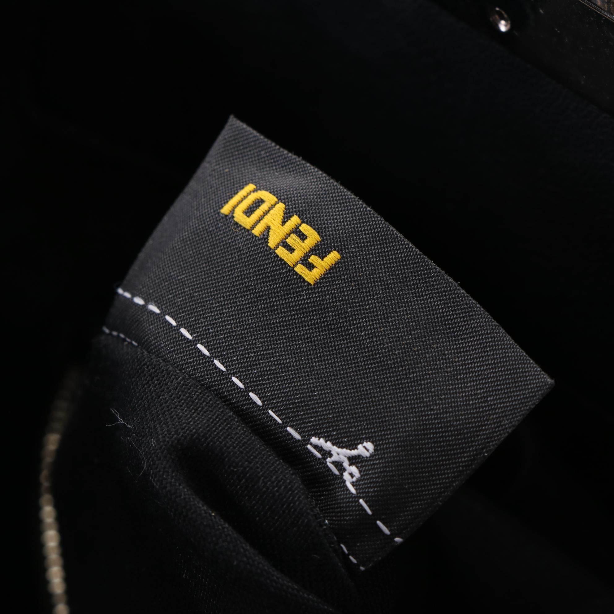 Fendi Large 3Jours Tote Bag in Bicolor Leather