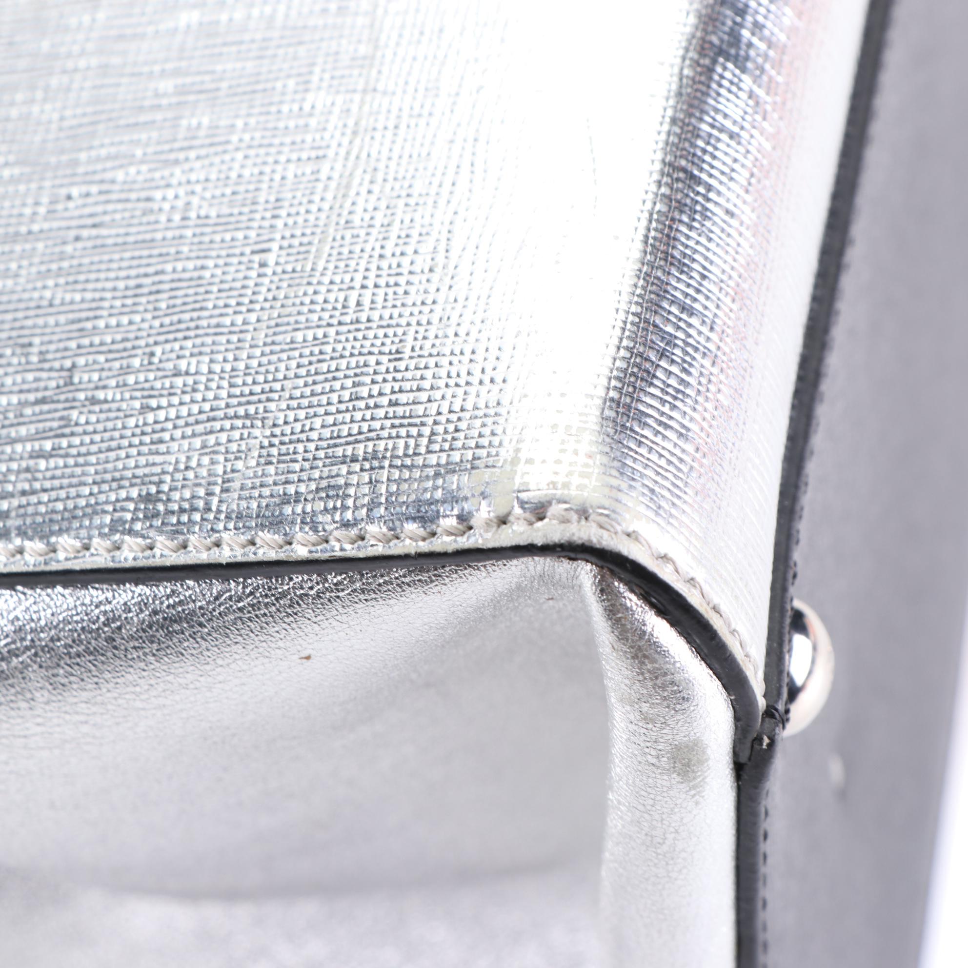 Fendi Large 3Jours Tote Bag in Bicolor Leather