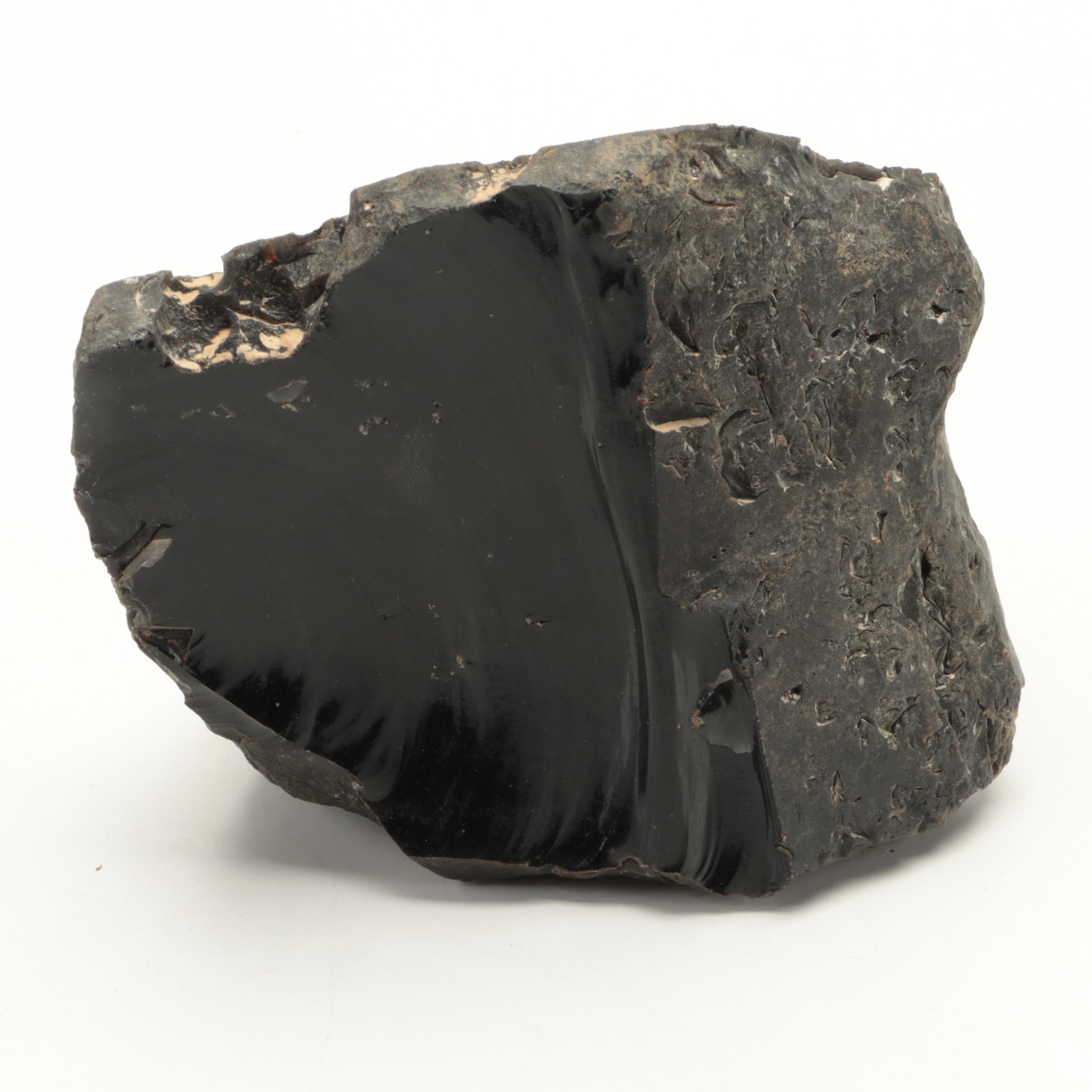 Tumbled and Rough Obsidian and Other Mineral Specimens