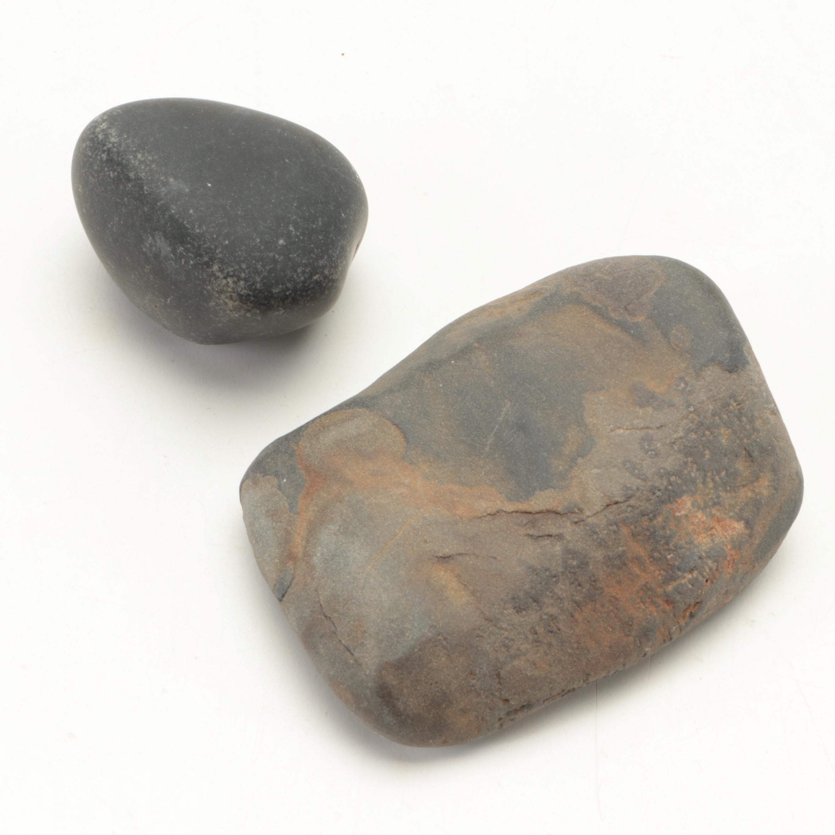 Tumbled and Rough Obsidian and Other Mineral Specimens