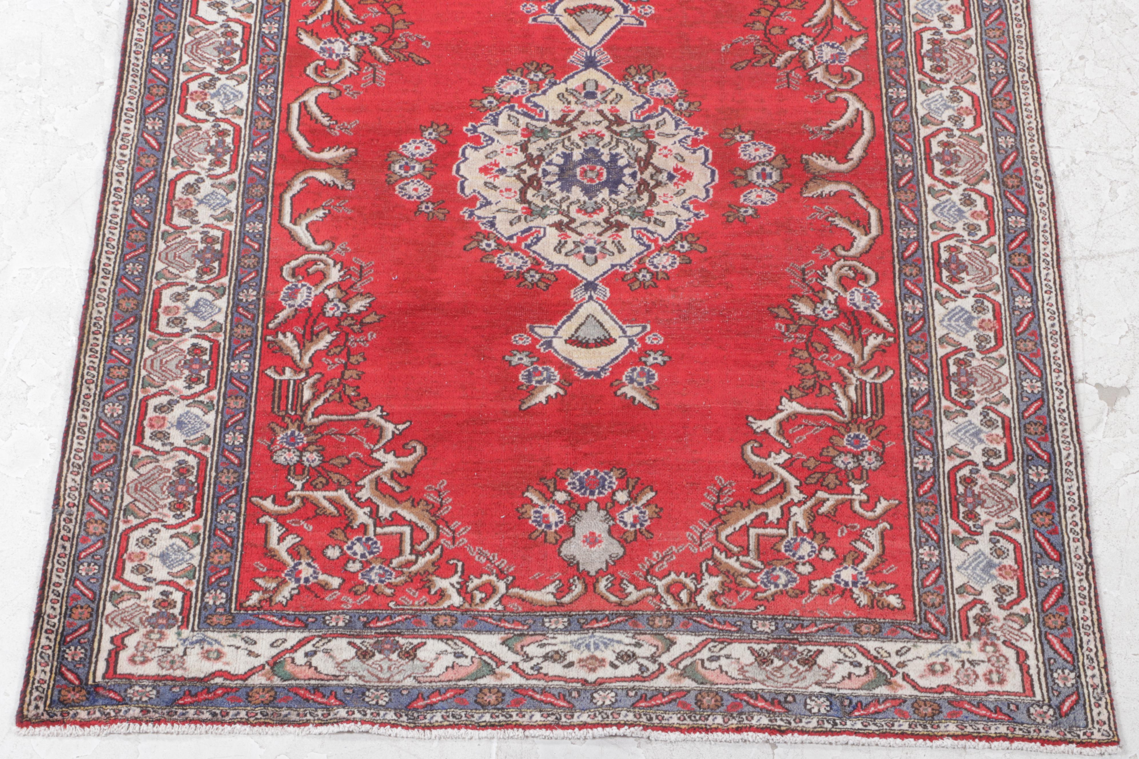 4'11 x 6'10 Hand-Knotted Turkish Sivas Area Rug