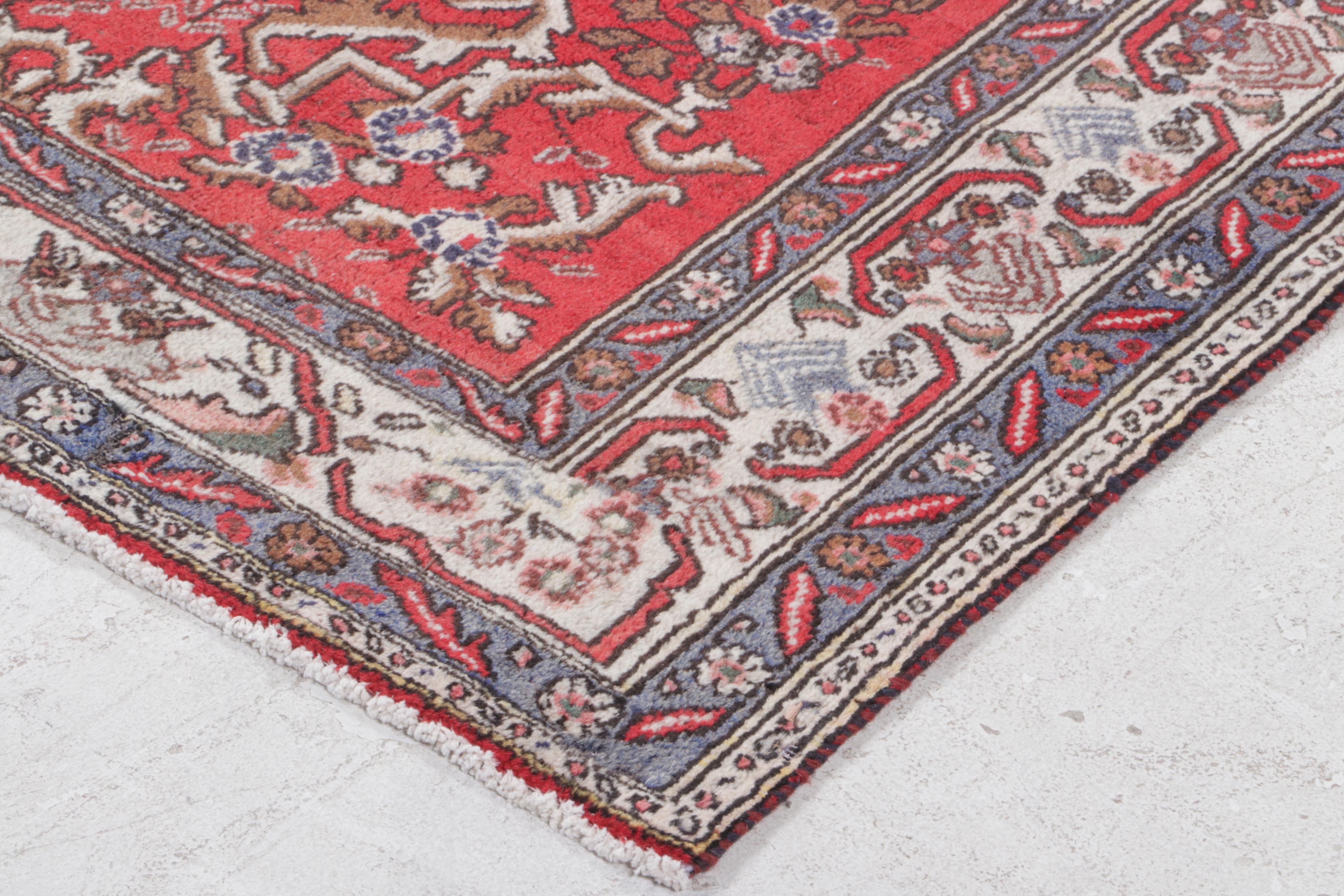 4'11 x 6'10 Hand-Knotted Turkish Sivas Area Rug