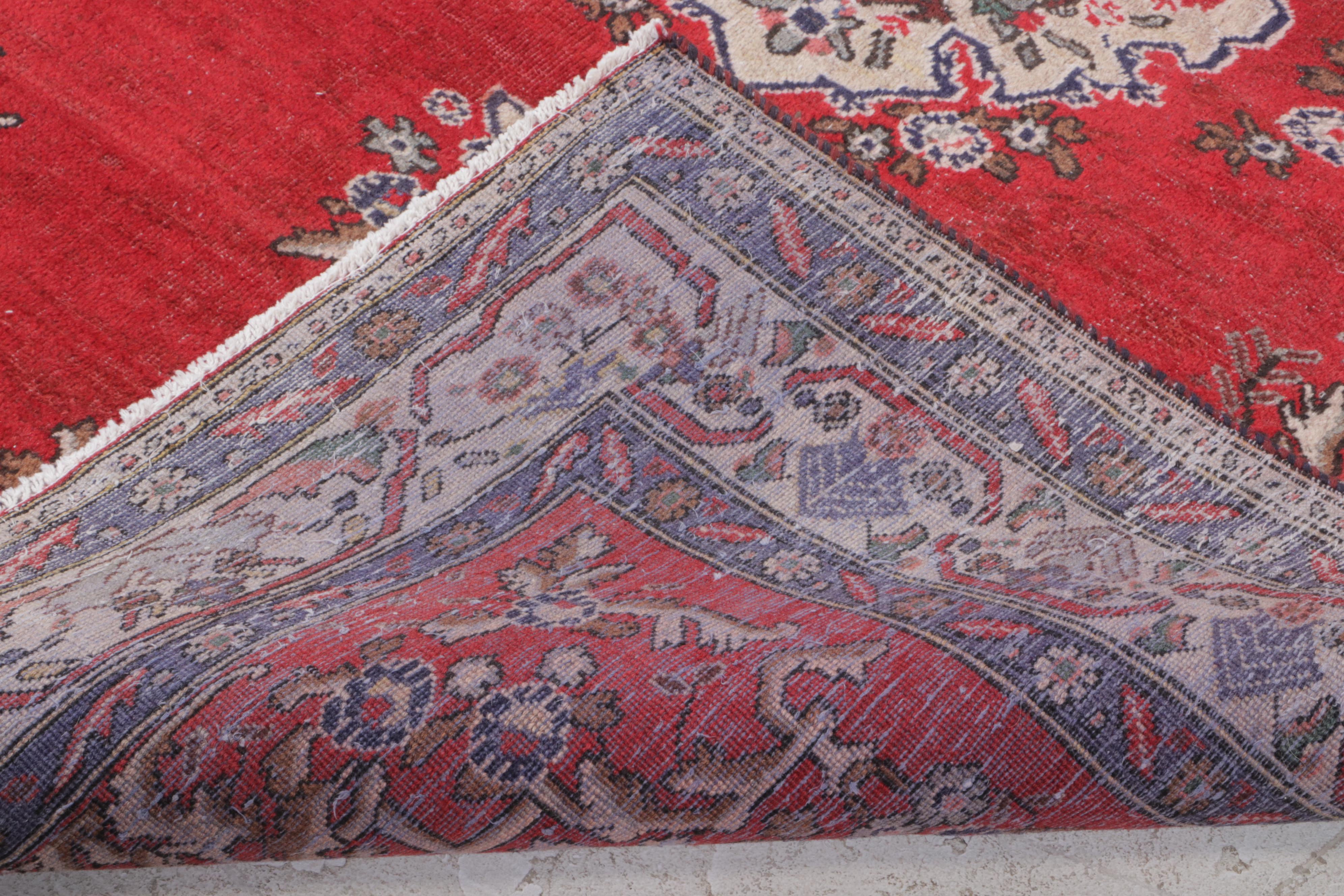 4'11 x 6'10 Hand-Knotted Turkish Sivas Area Rug