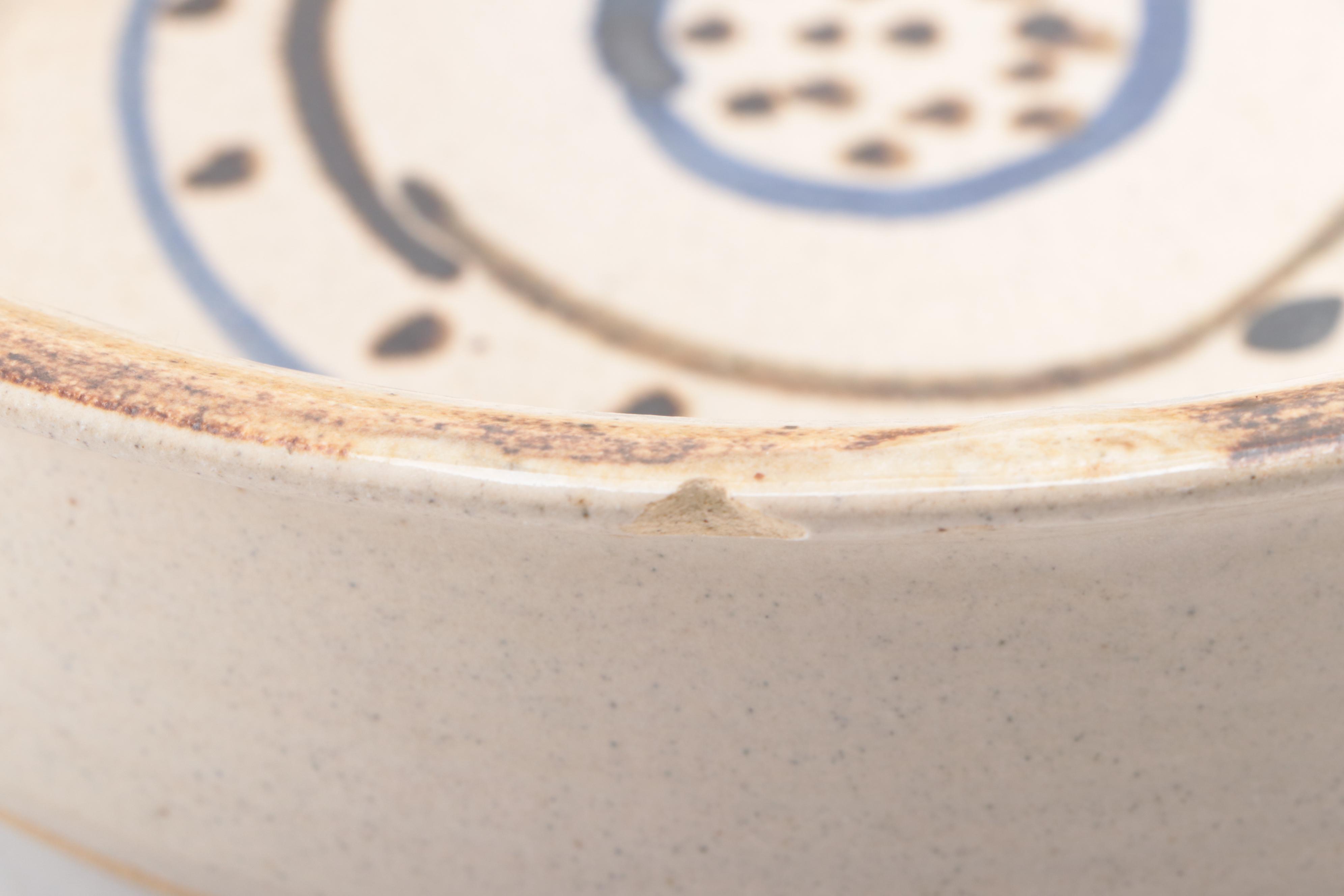 Studio Pottery Serving Bowl and Mugs