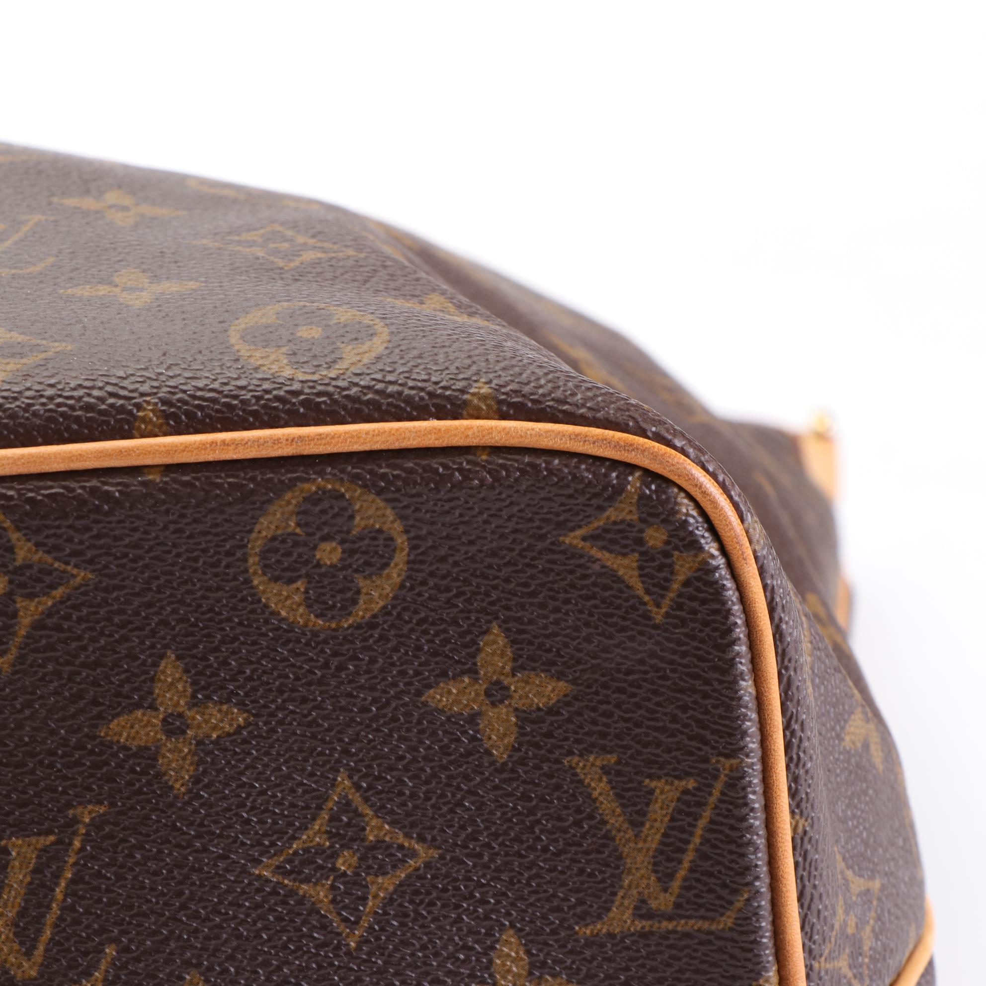 Louis Vuitton Palermo GM Bag in Monogram Canvas and Leather