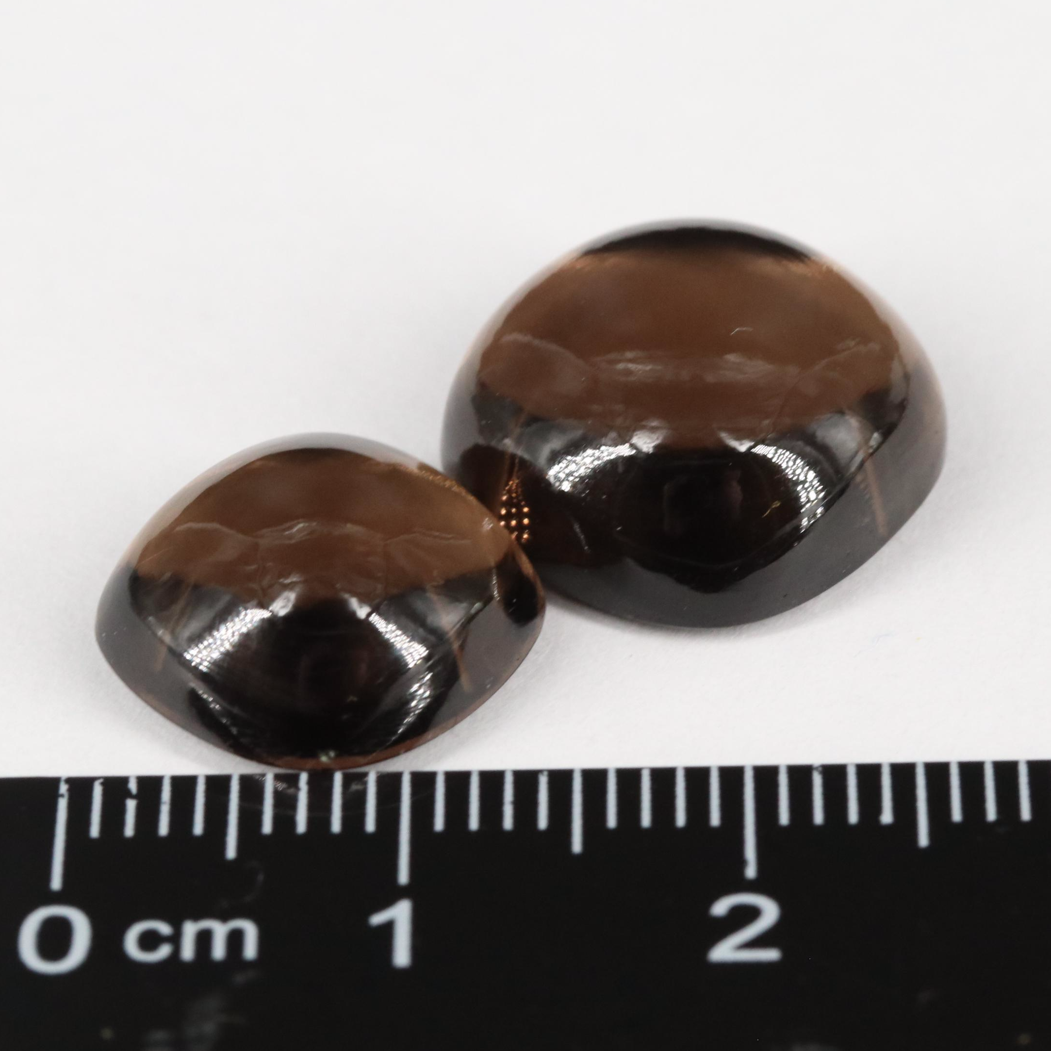 loose 17.87 CTW Smoky Quartz Lot