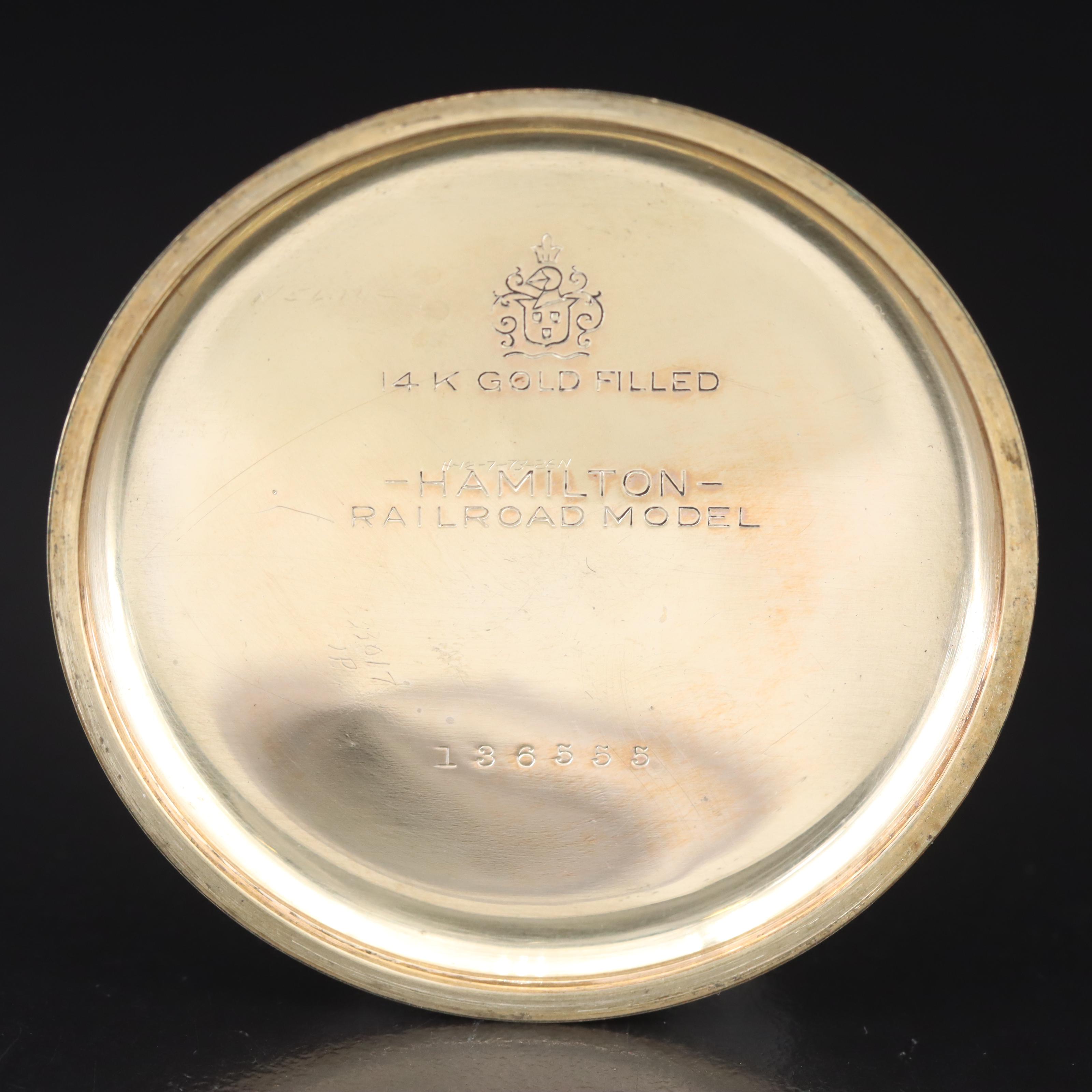 1926 Hamilton Railroad Grade Pocket Watch