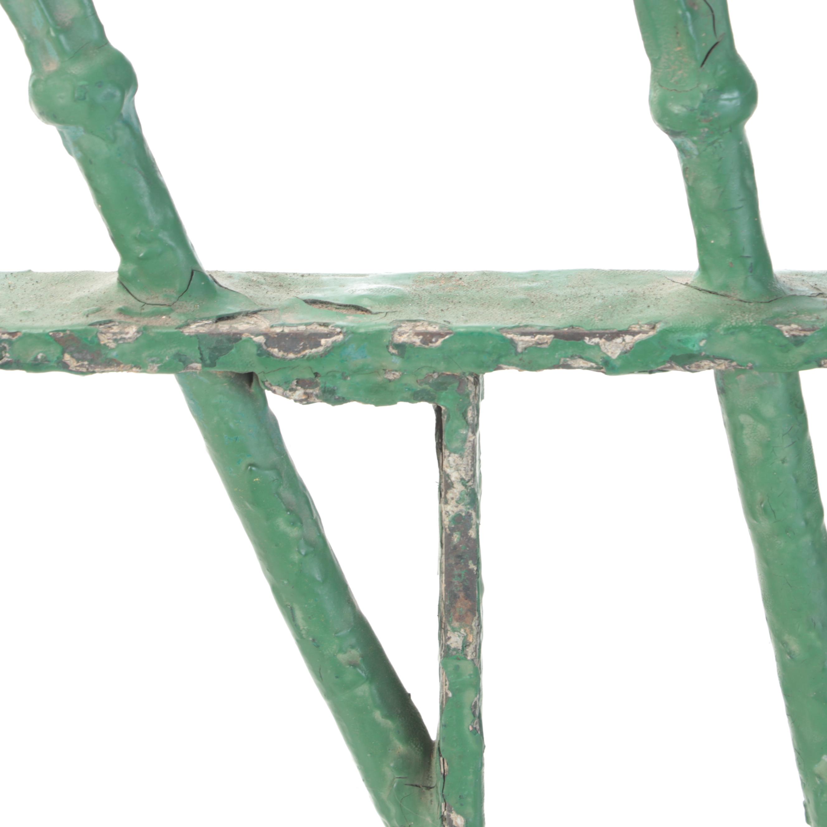 Victorian Cast Iron Fence Panels, Circa 1900