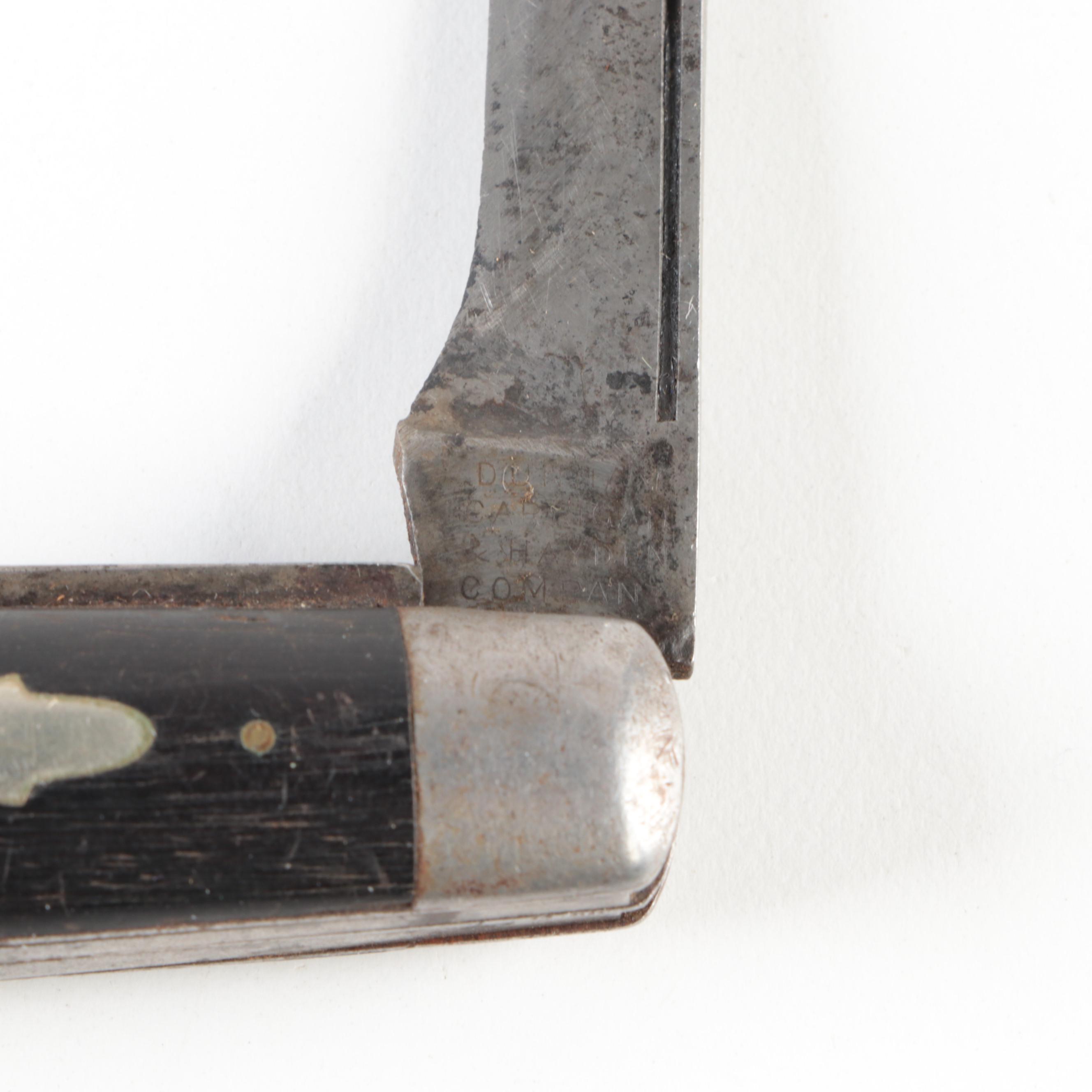 Dunham, Carrigan and Hayden and Other Pocket Knives