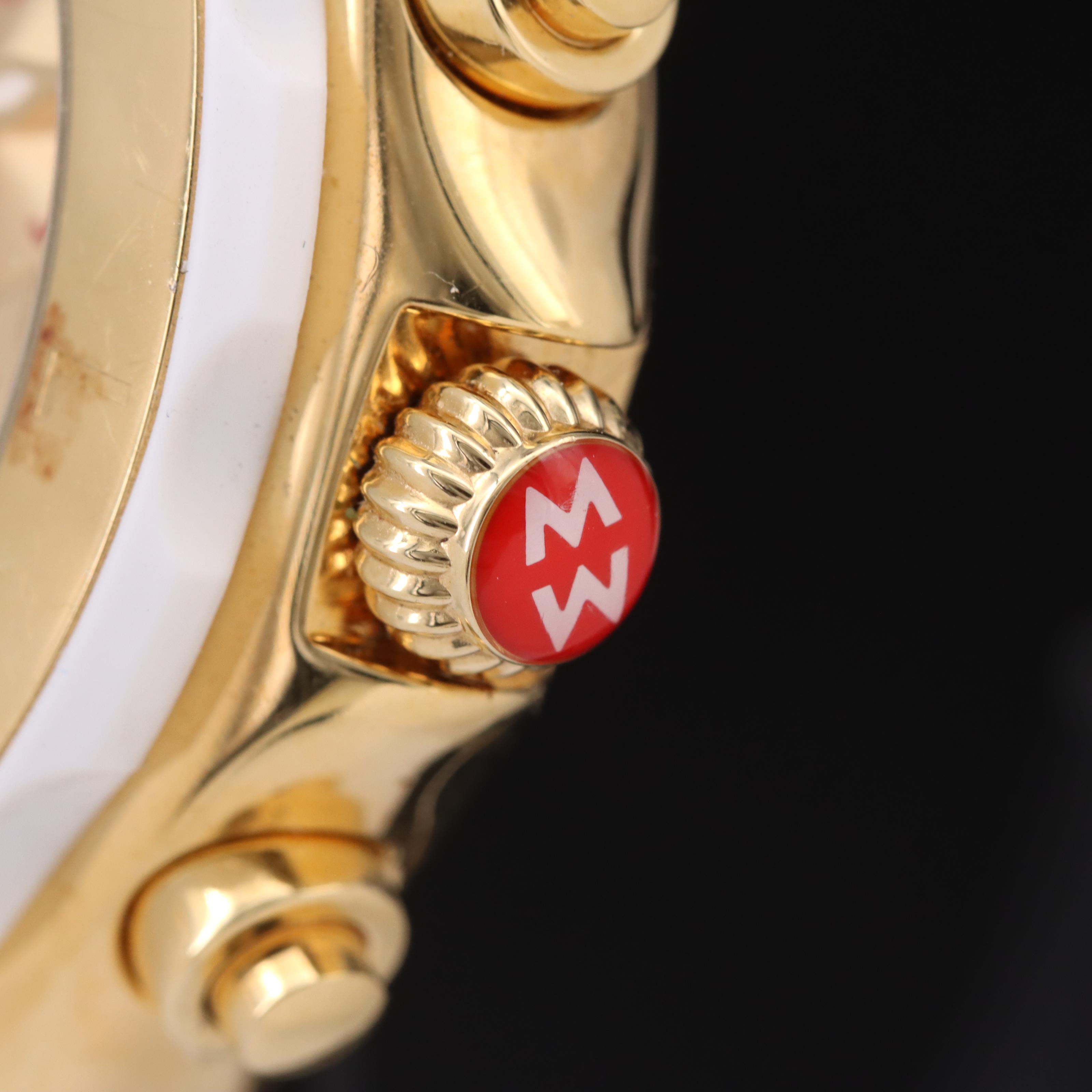 Michele Tahitian Chronograph Date Watch