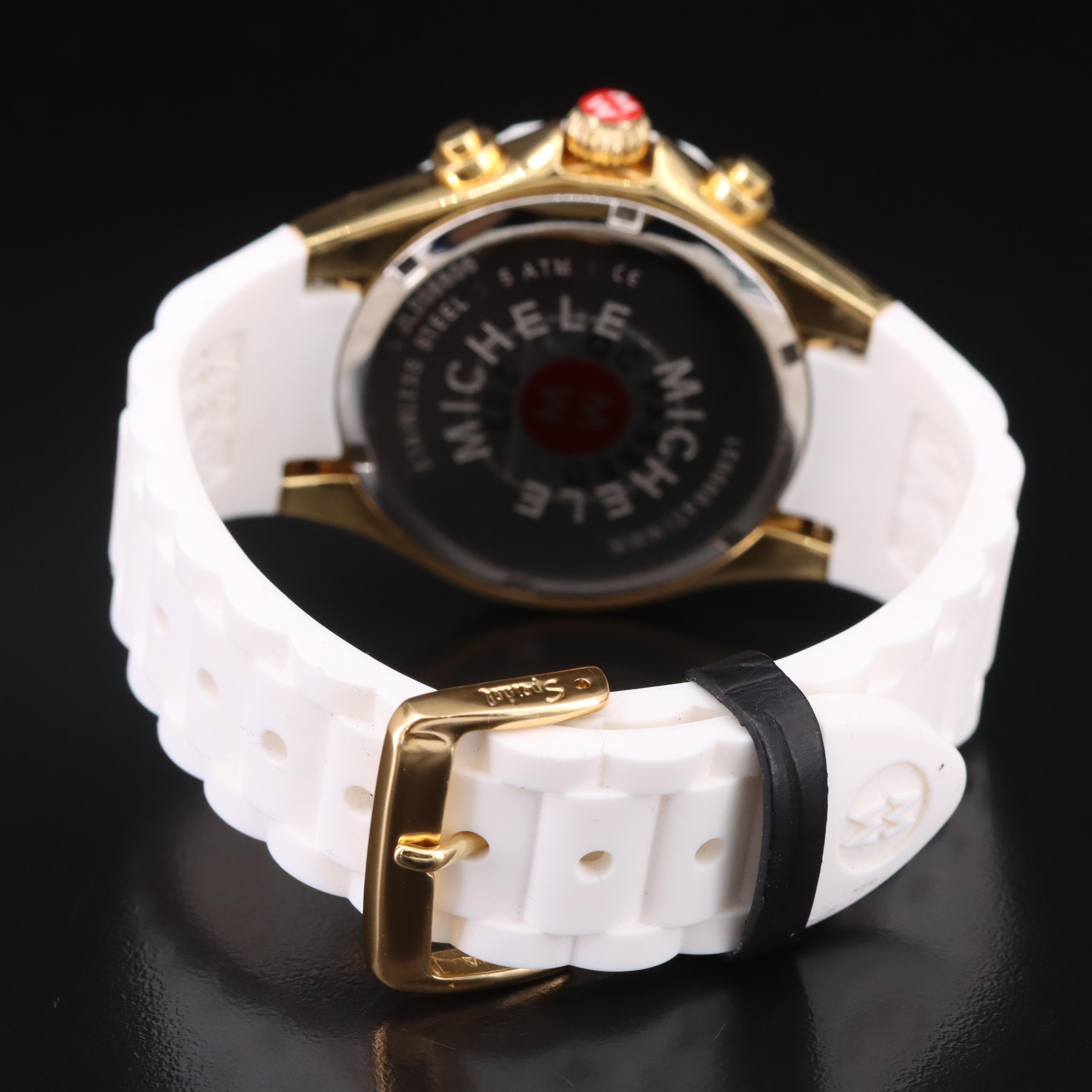 Michele Tahitian Chronograph Date Watch