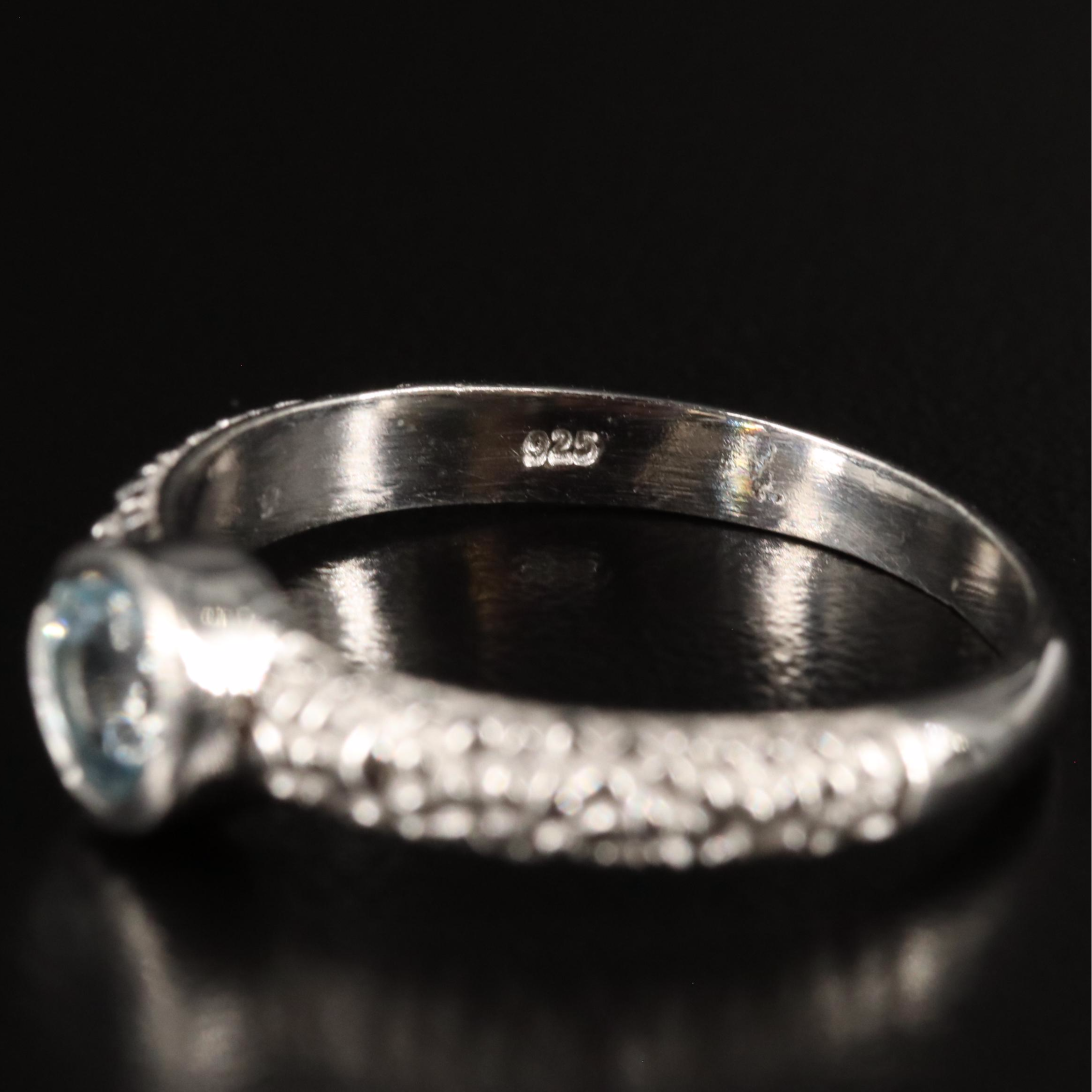 Sterling Blue Topaz Ring