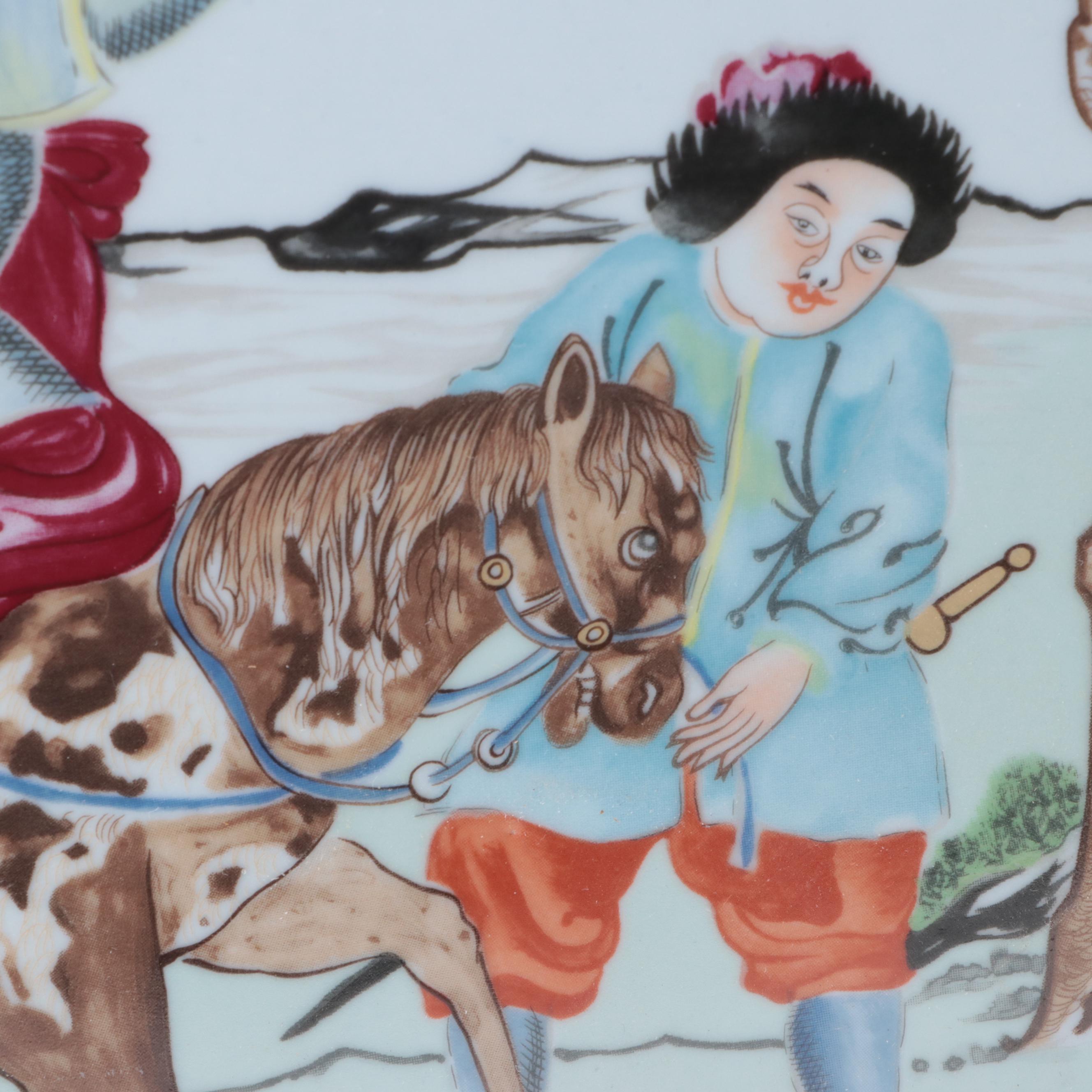 Mottahedeh The Nelson Rockefeller Collection Chinese Export Style Platter