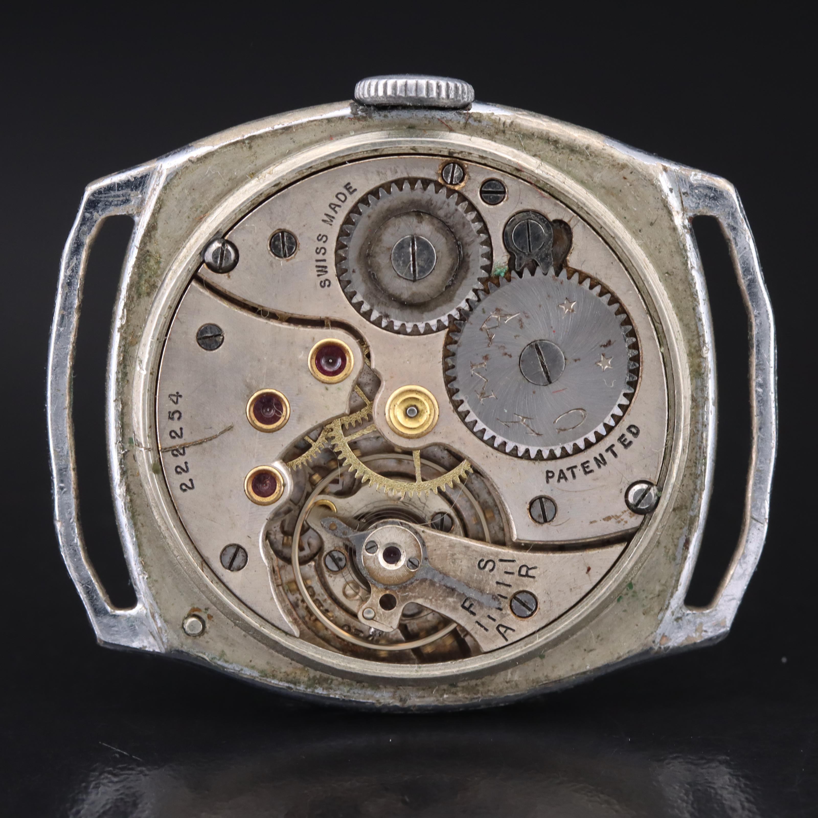 Vintage Cyma Stem Wind Watch