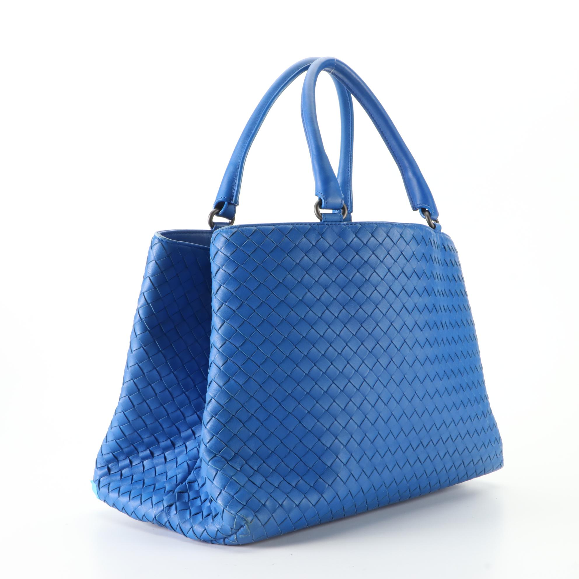 Bottega Veneta Milano Tote in Intrecciato Nappa Leather