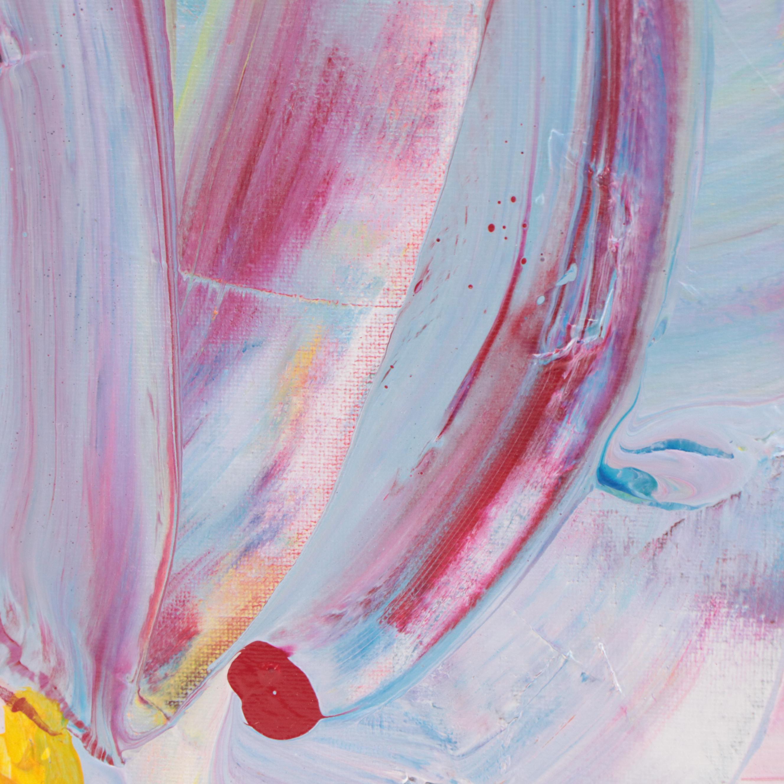 Abiola Idowu Mixed Media Painting "New-Thing," 2023