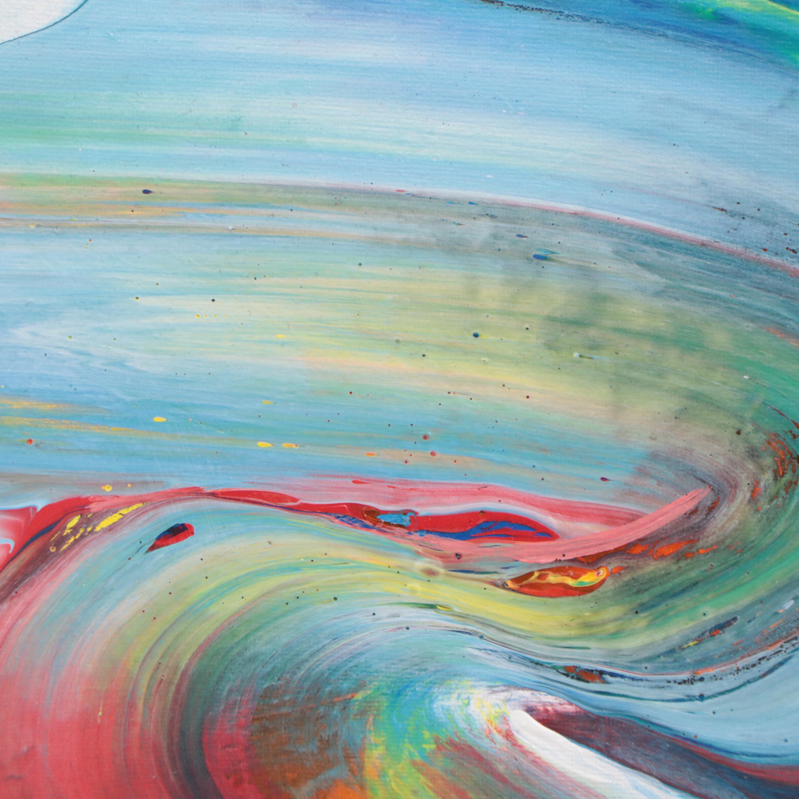 Abiola Idowu Mixed Media Painting "Success is Predictable," 2023