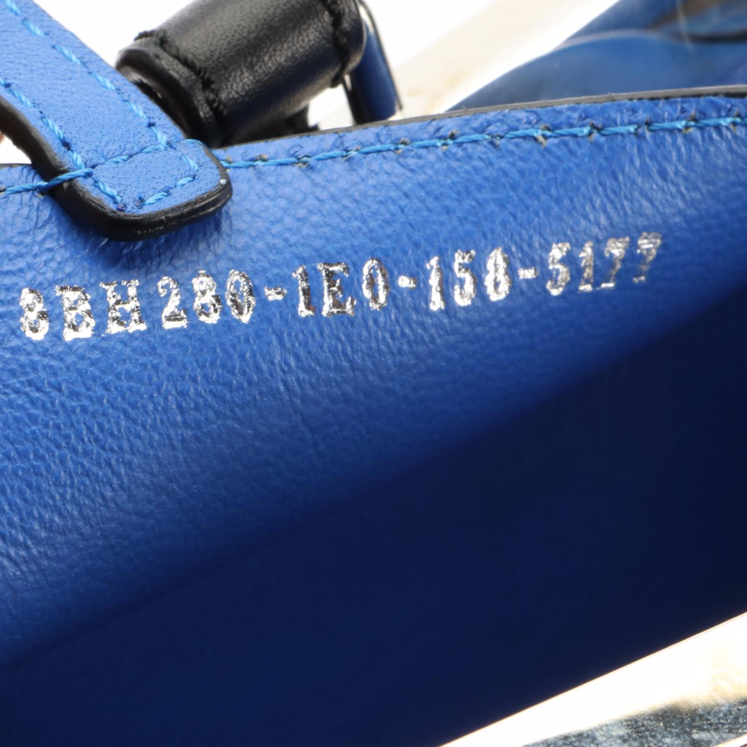 Fendi Grande 3Jours Tote Bag in Tricolor Calfskin Leather with Pouch