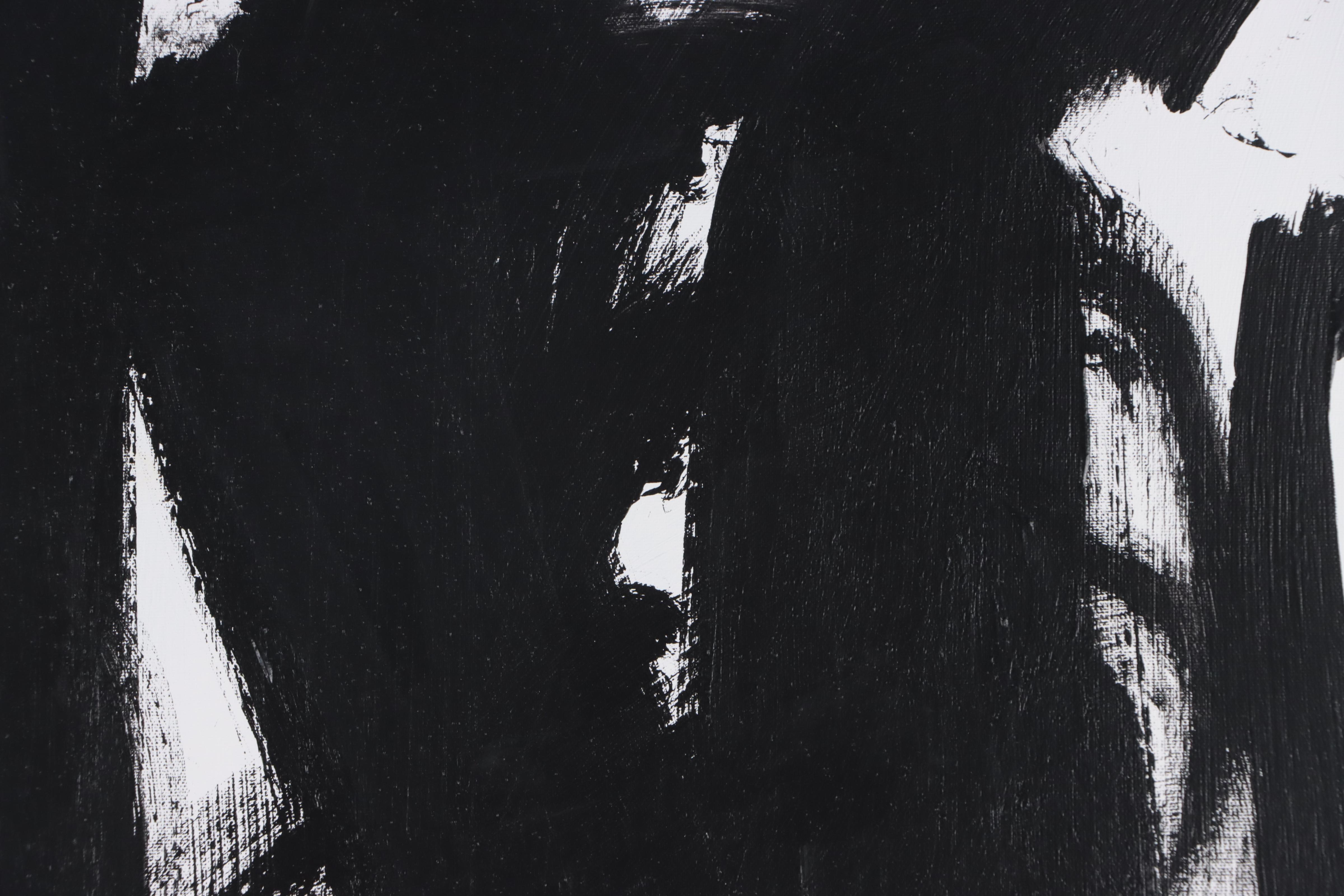 Robbie Kemper Abstract Acrylic Painting "Dynamic Balance," 21st Century