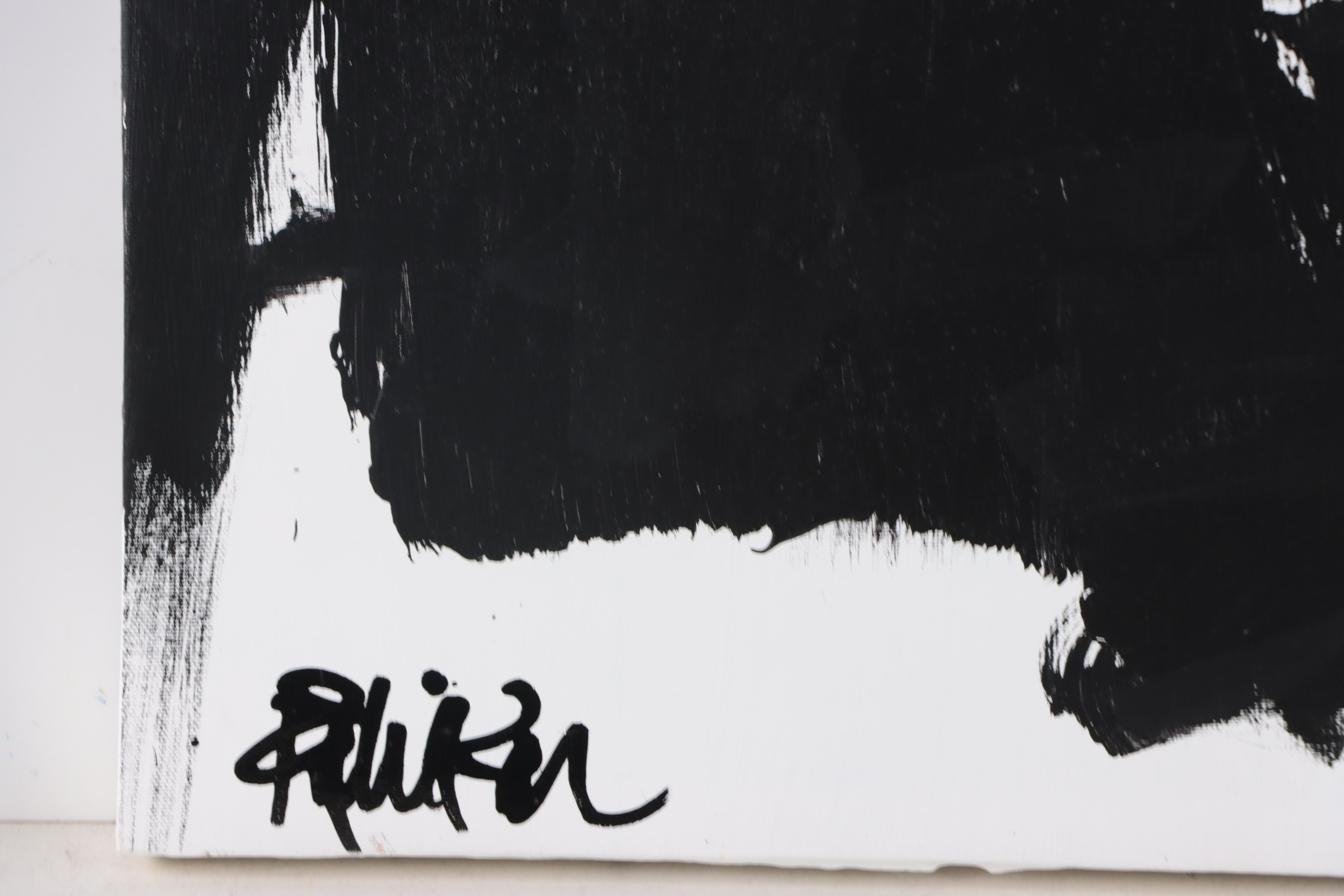 Robbie Kemper Abstract Acrylic Painting "Dynamic Balance," 21st Century