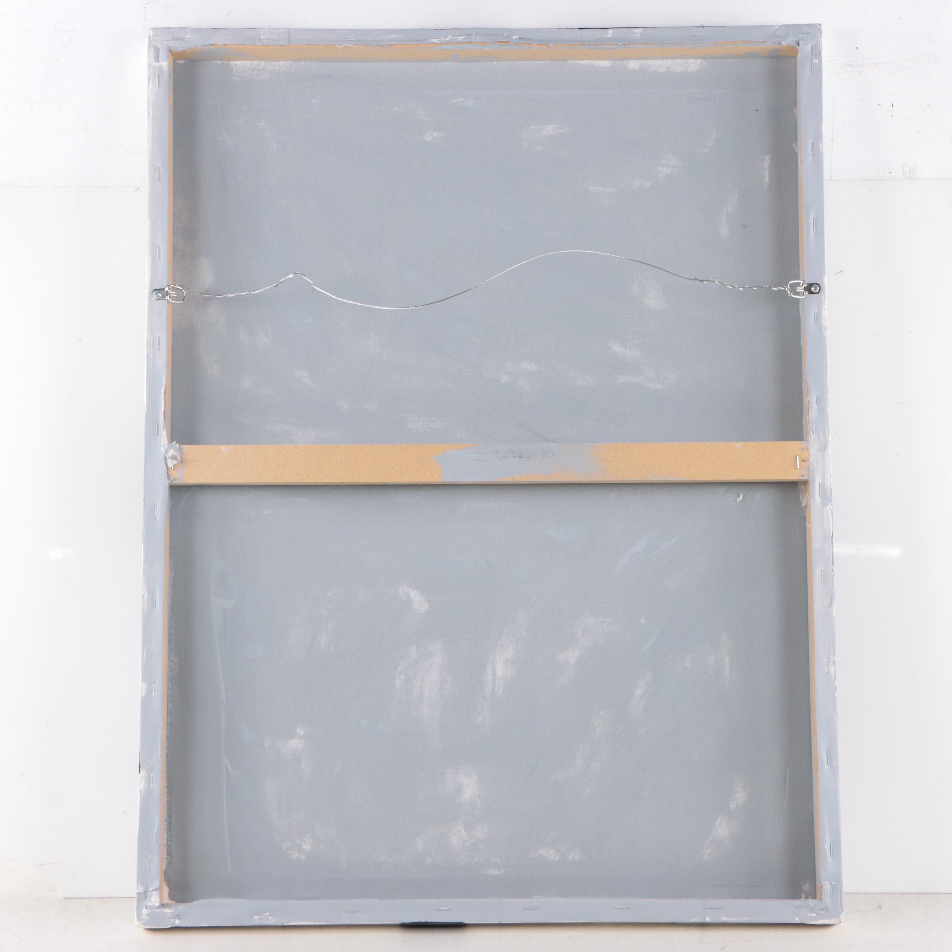 Robbie Kemper Abstract Acrylic Painting "Dynamic Balance," 21st Century