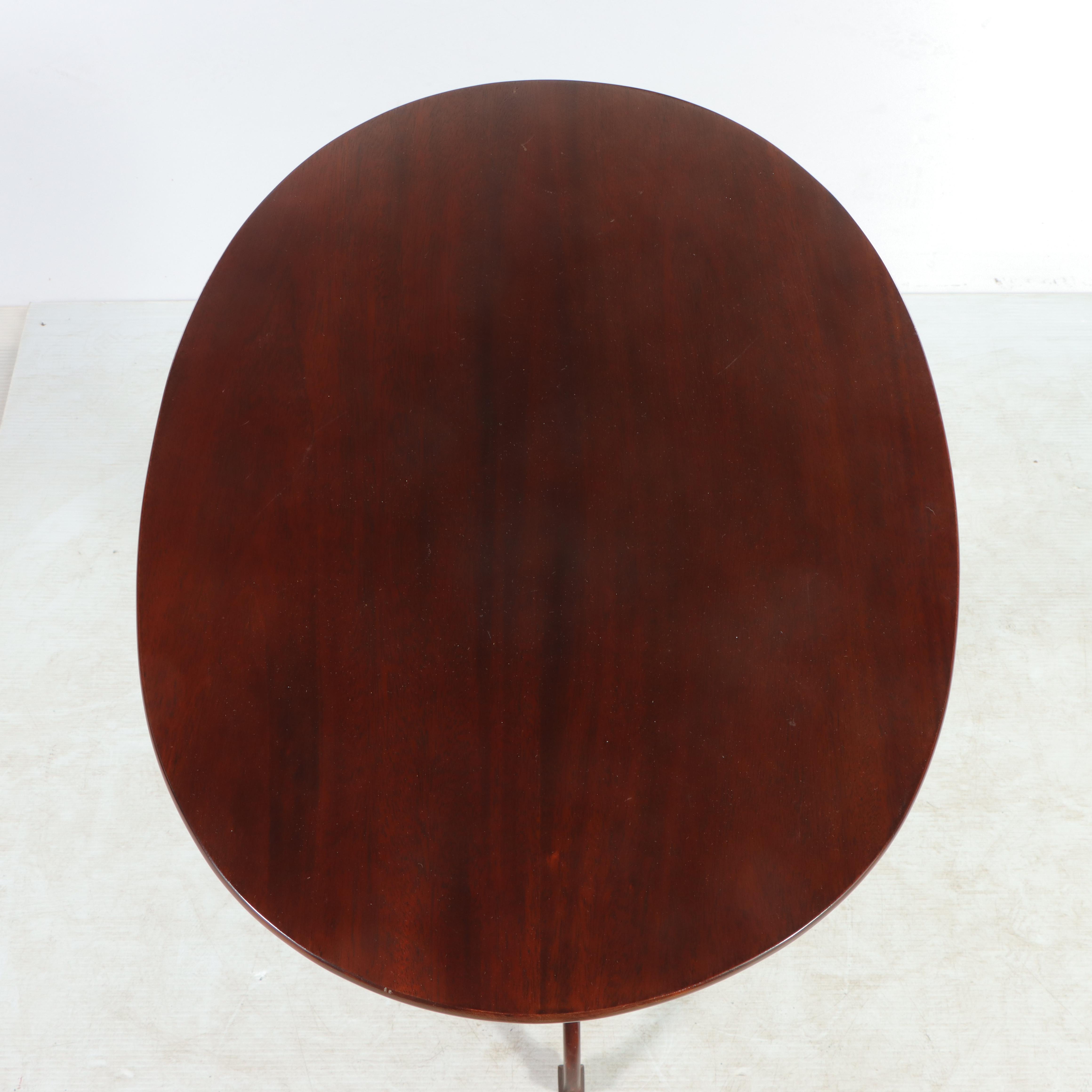 Federal Style Mahogany Candlestand