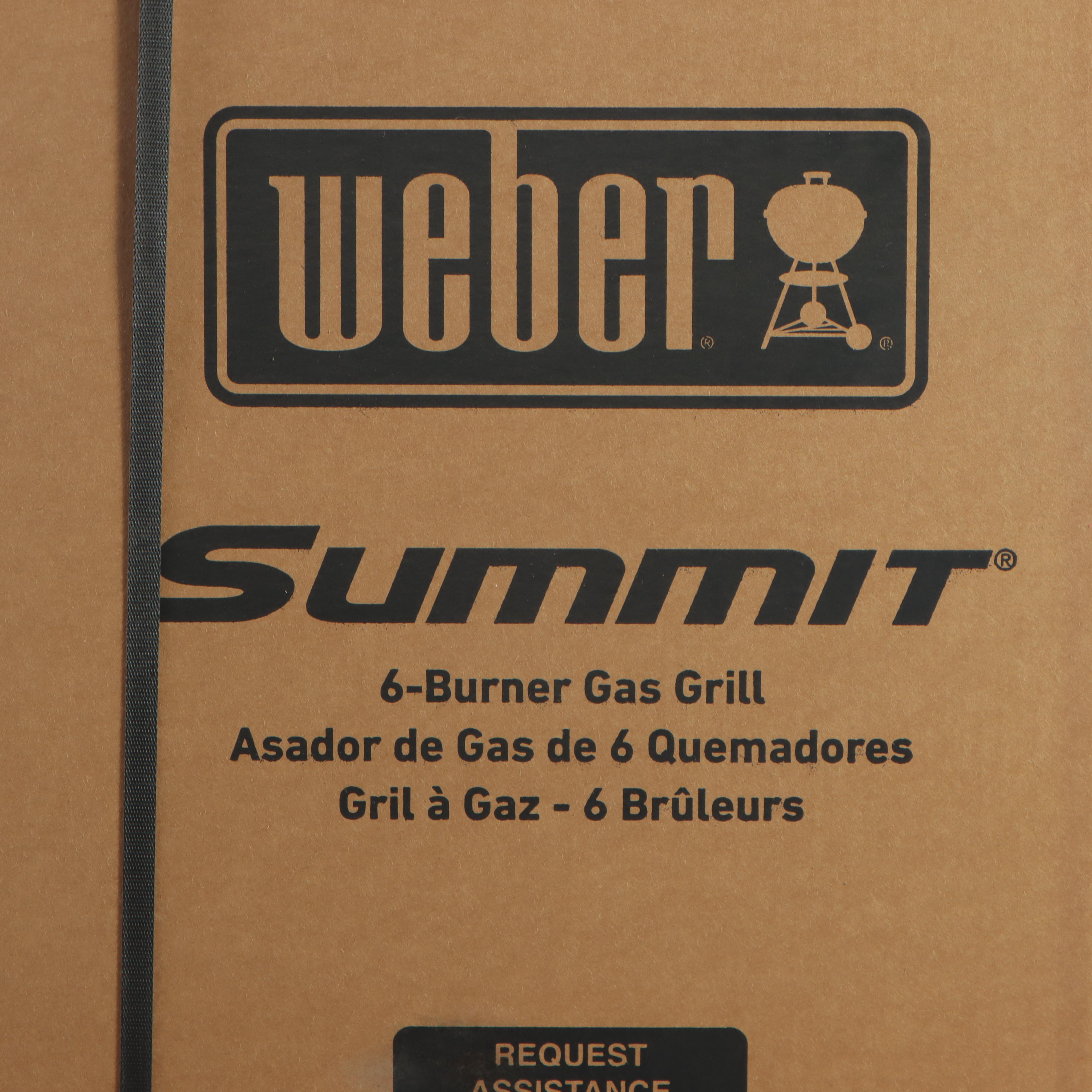 Weber Summit S-670 Six-Burner Gas Grill