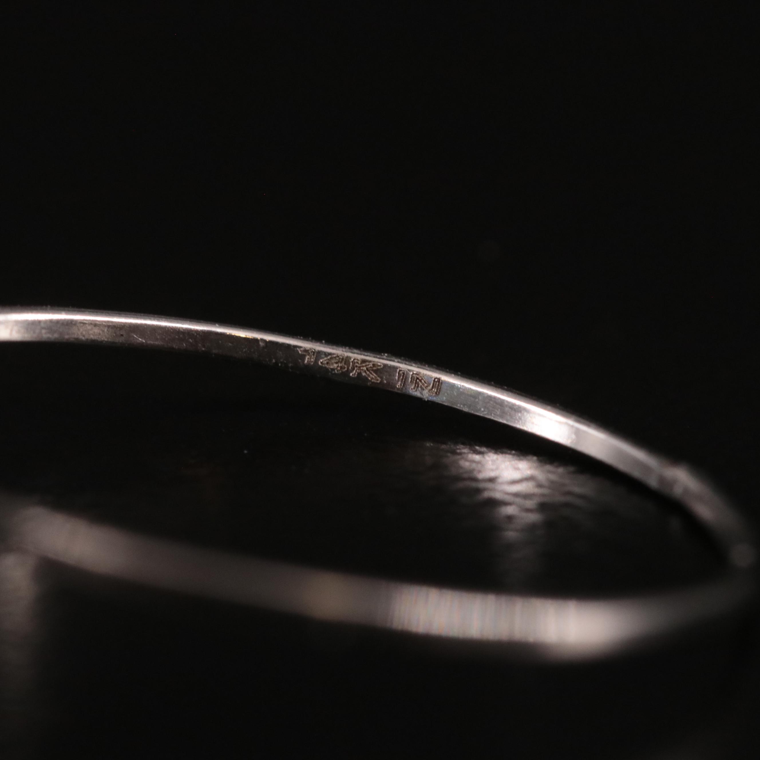 14K Blue Topaz Solitaire Ring