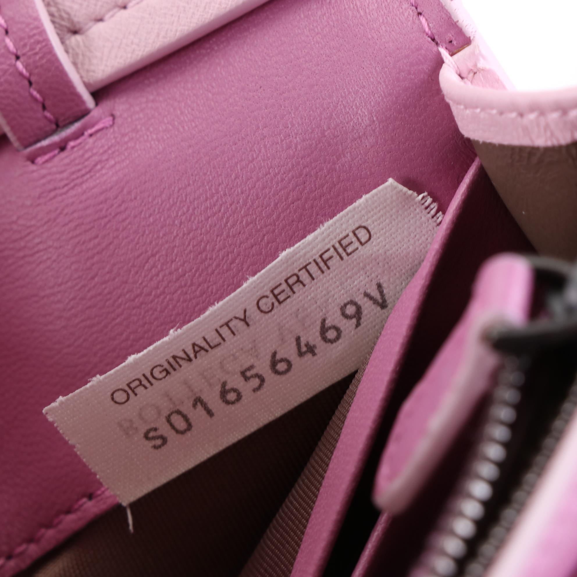 Bottega Veneta Wallet on Strap in Intrecciato Nappa Leather with Box