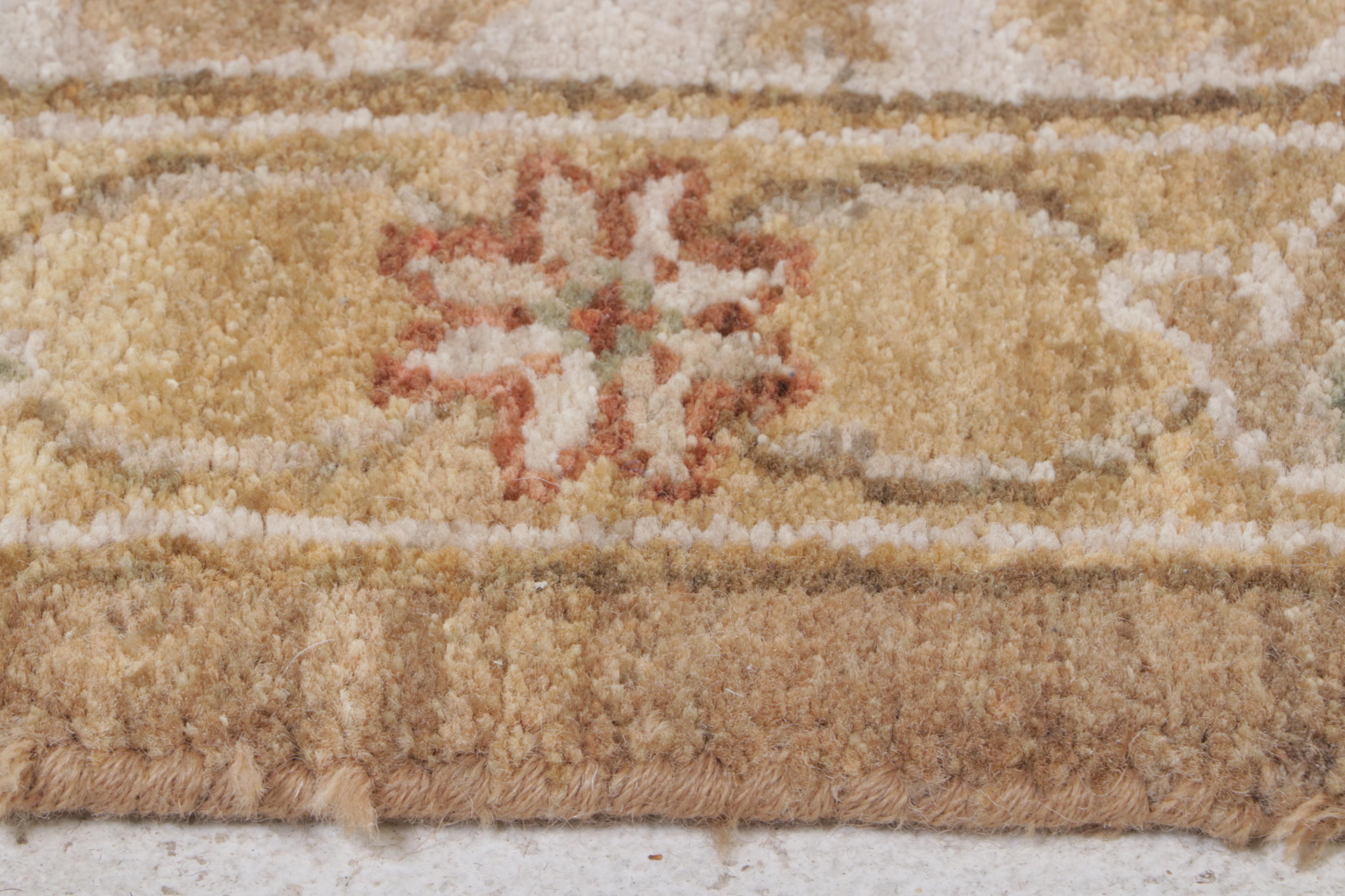 10' x 14'4 Hand-Knotted Pakistani Peshawar Room Sized Rug