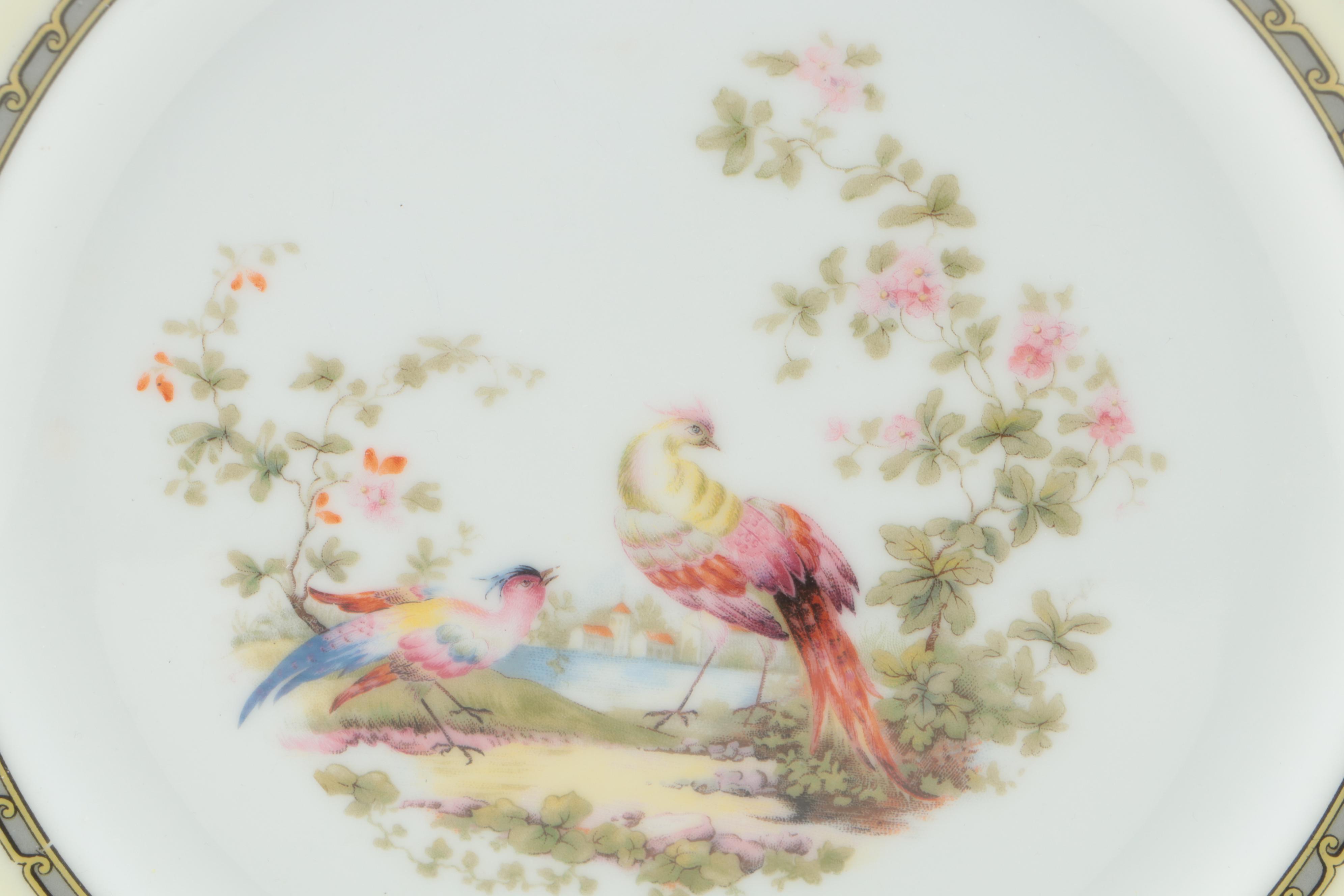 Noritake "Windsor" Porcelain Dinnerware and Serveware, circa 1921