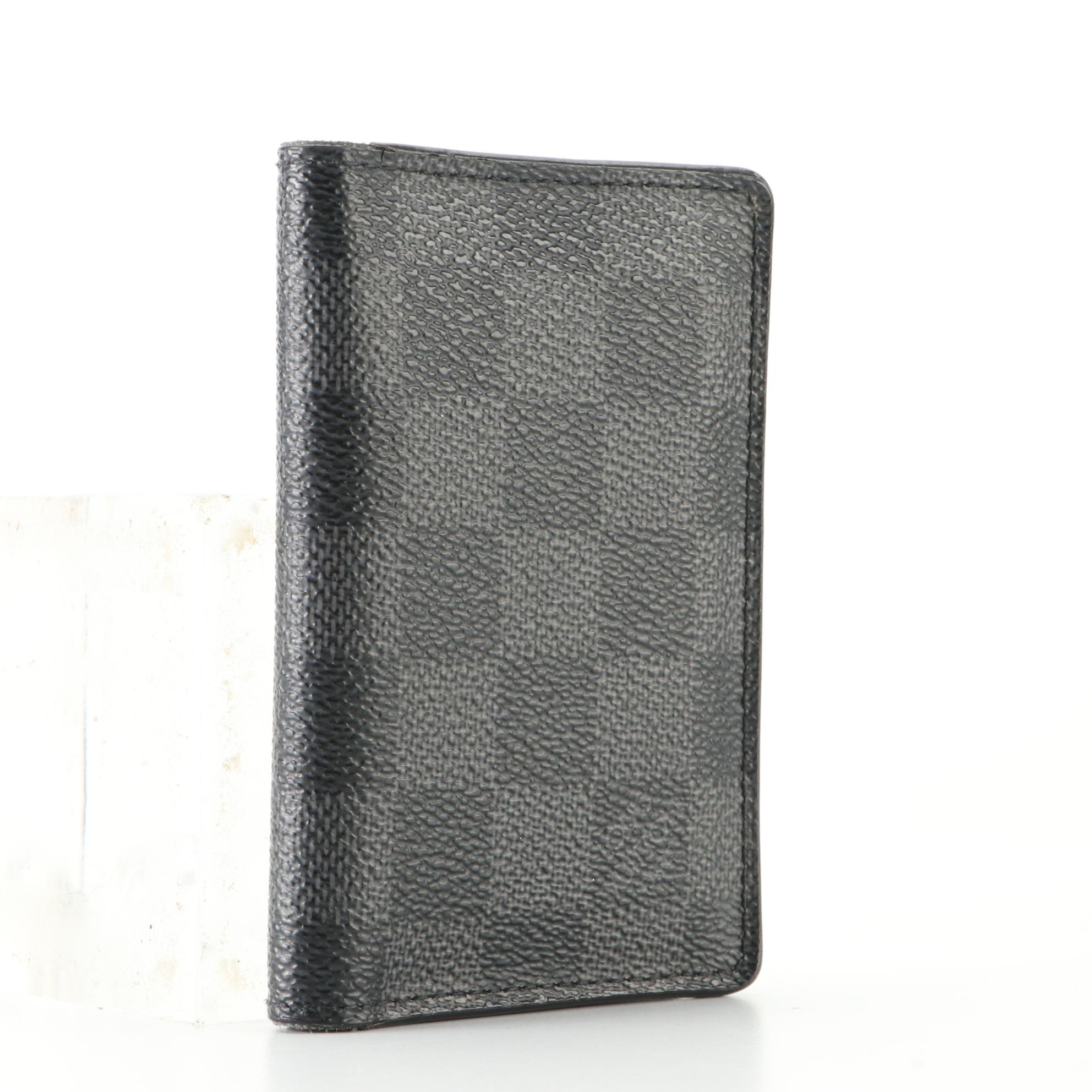 Louis Vuitton Organizer de Poche in Damier Graphite Canvas and Leather