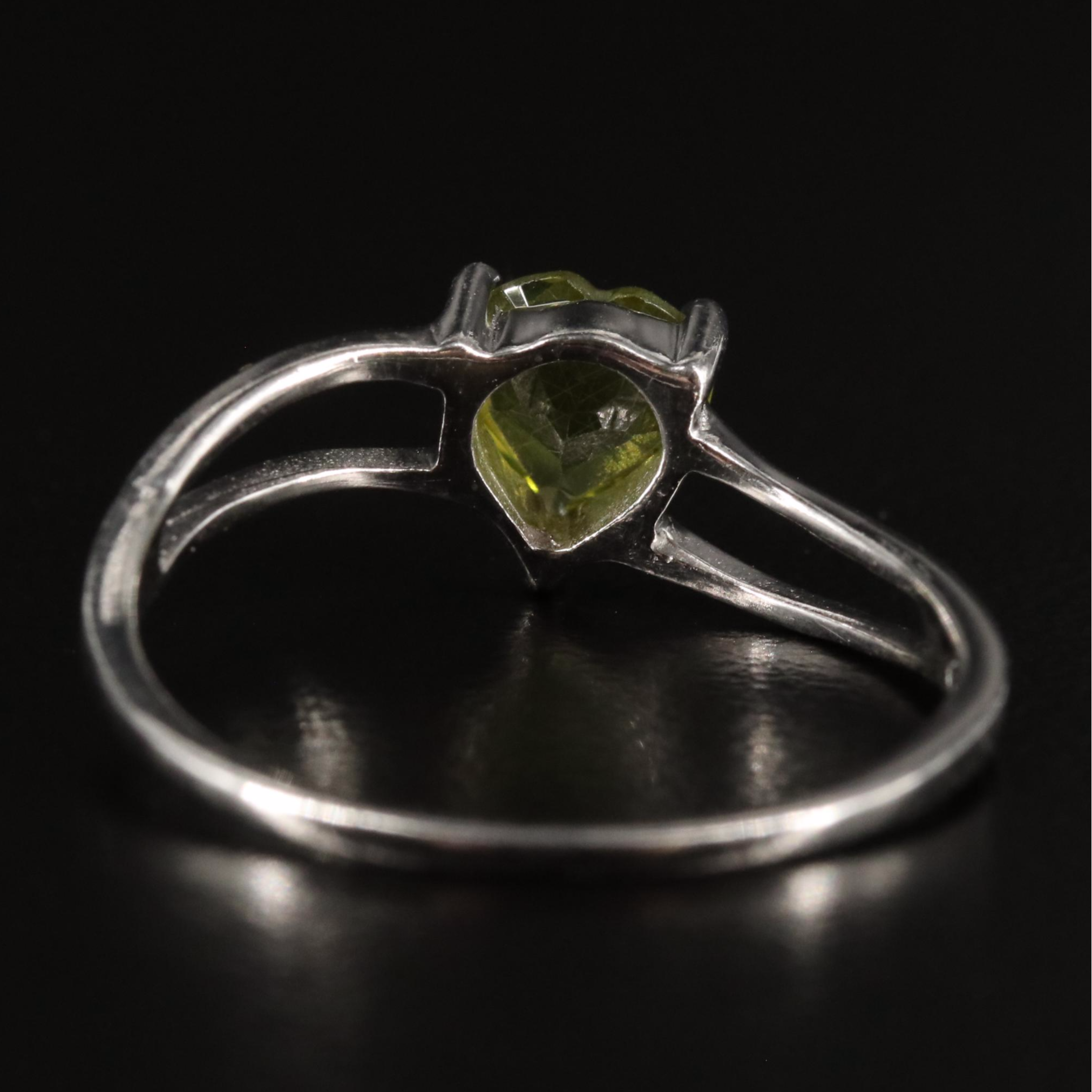Sterling Peridot Ring