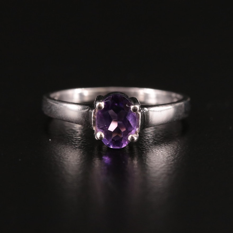 Sterling Amethyst Ring