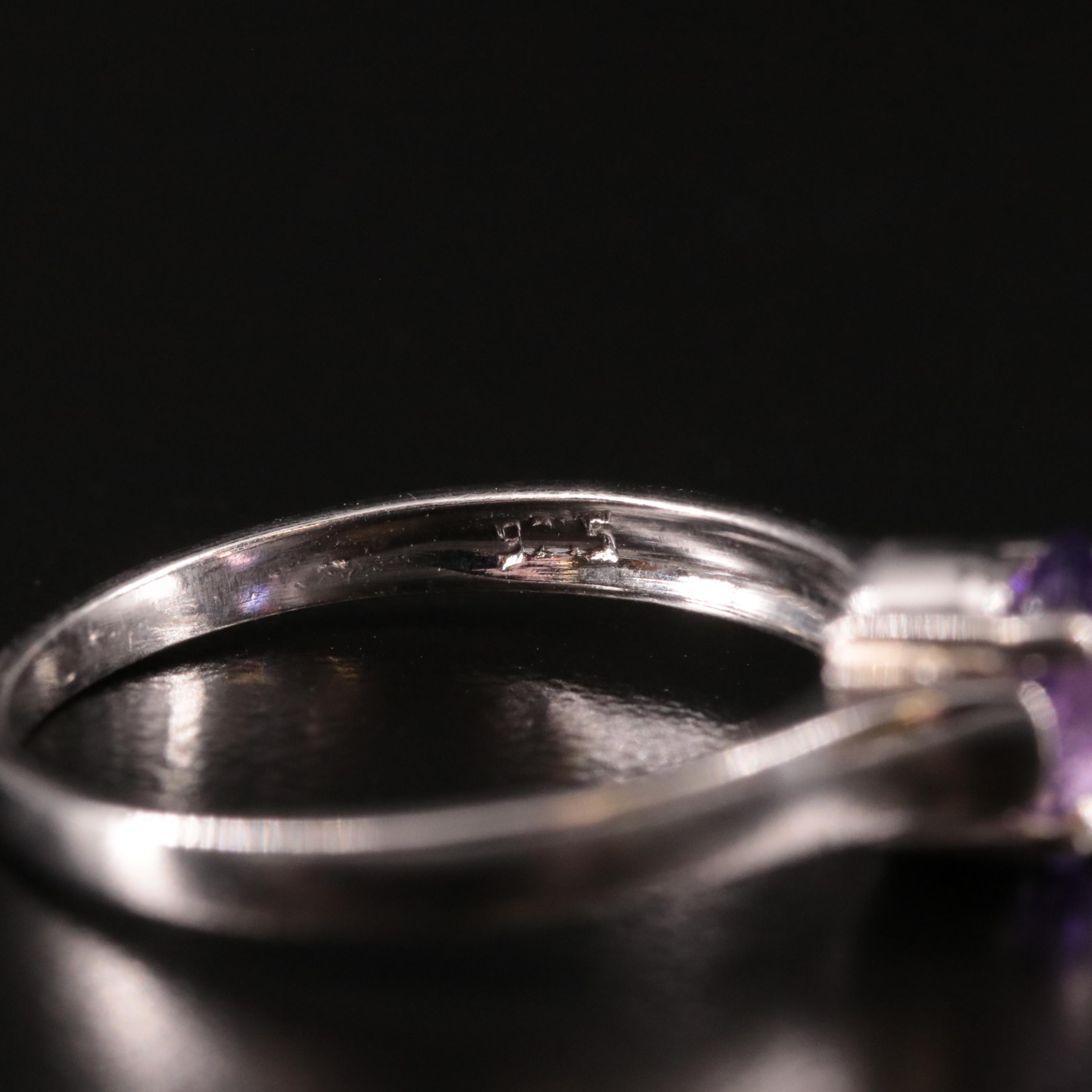 Sterling Amethyst Ring