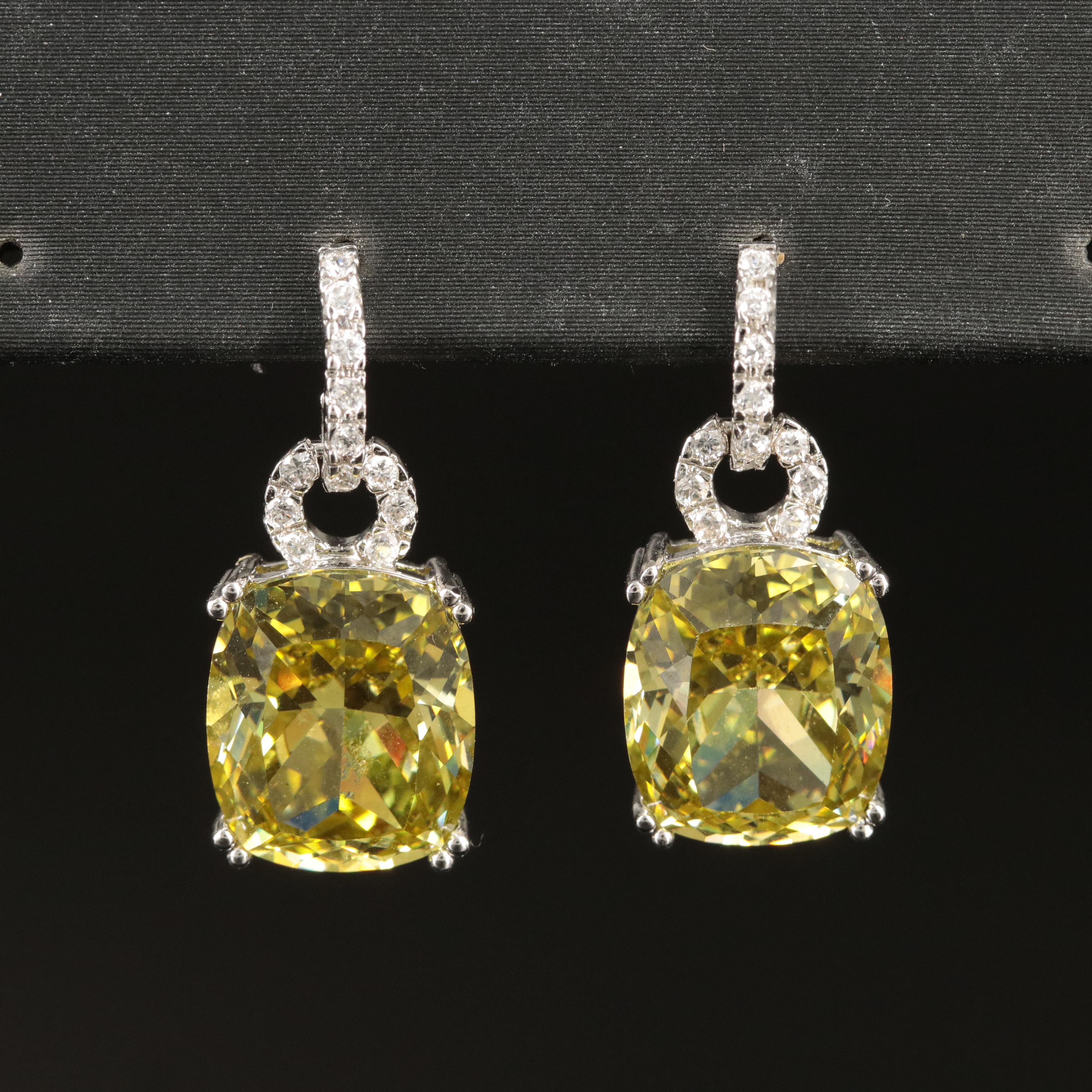 Sterling Cubic Zirconia Earrings