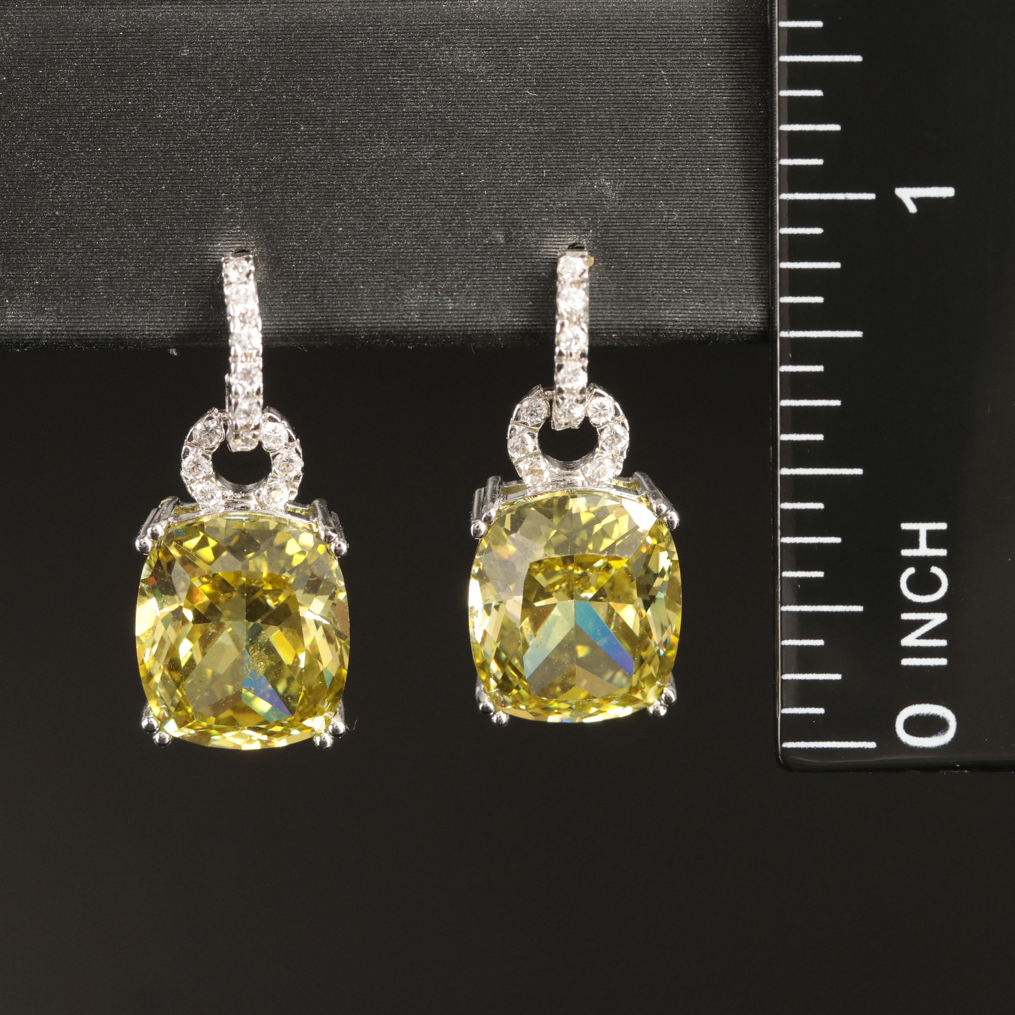 Sterling Cubic Zirconia Earrings