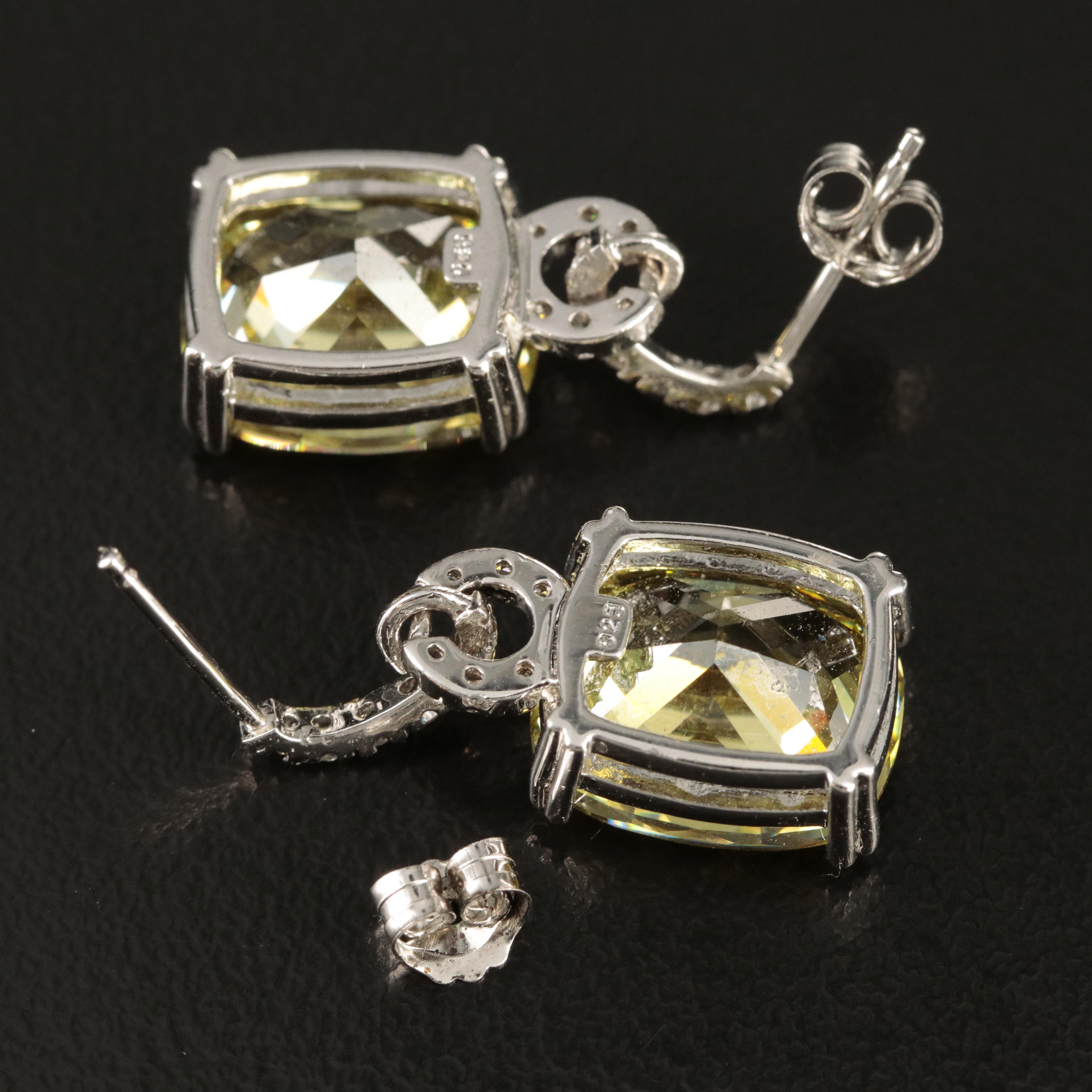 Sterling Cubic Zirconia Earrings