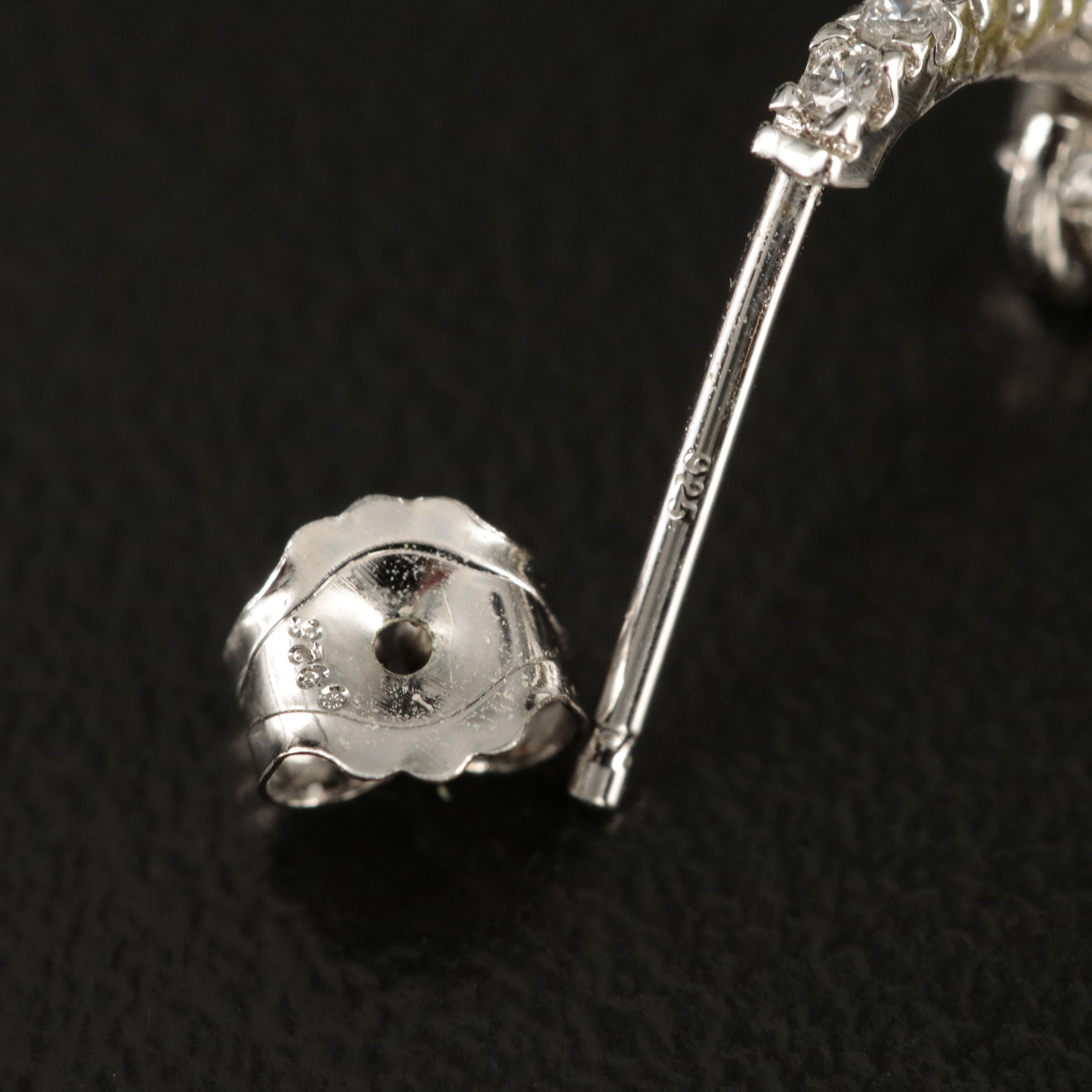 Sterling Cubic Zirconia Earrings