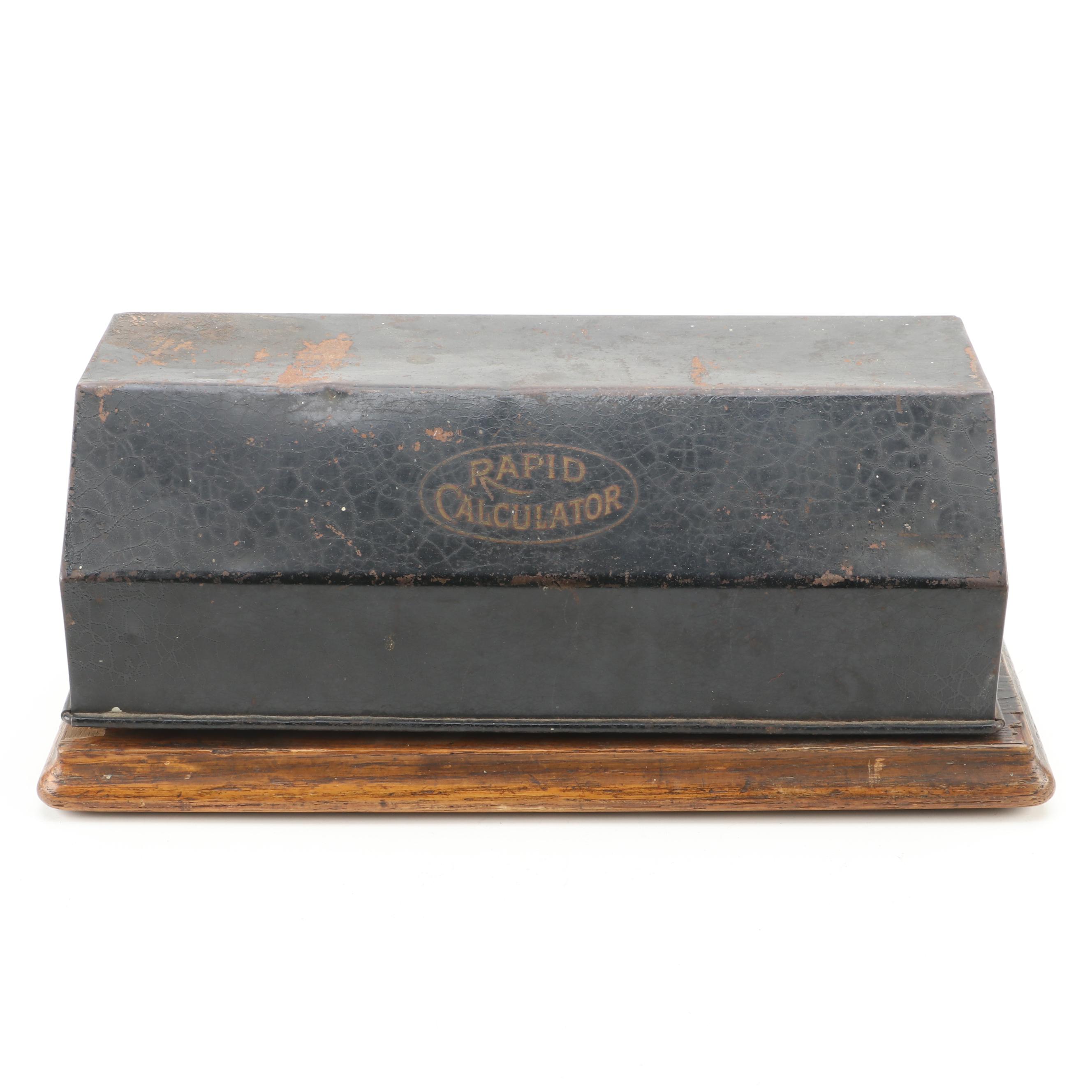 S. W. Allen Company Rapid Calculator Machine, Early 20th Century