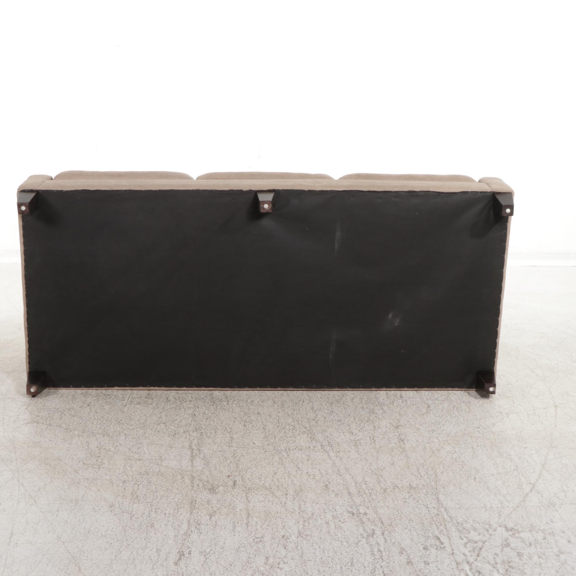 Bauhaus Furniture Three-Seat Sofa with Accent Pillows