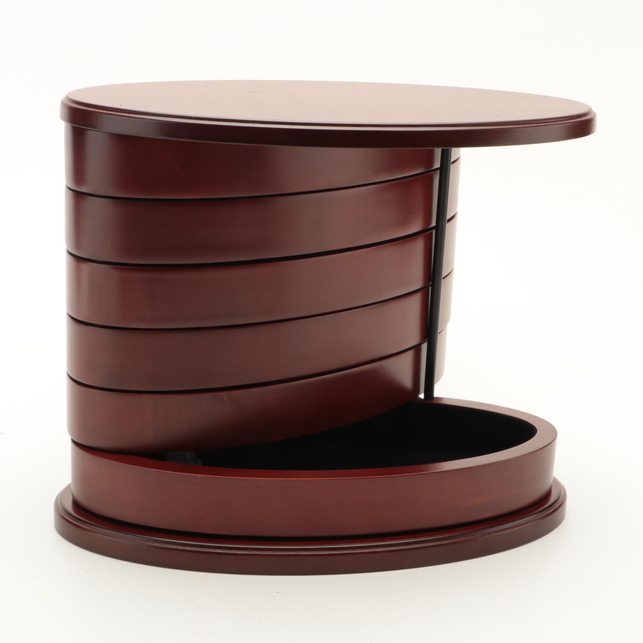 Hammacher Schlemmer Cherry Tarnish Eliminating Jewelry Tower