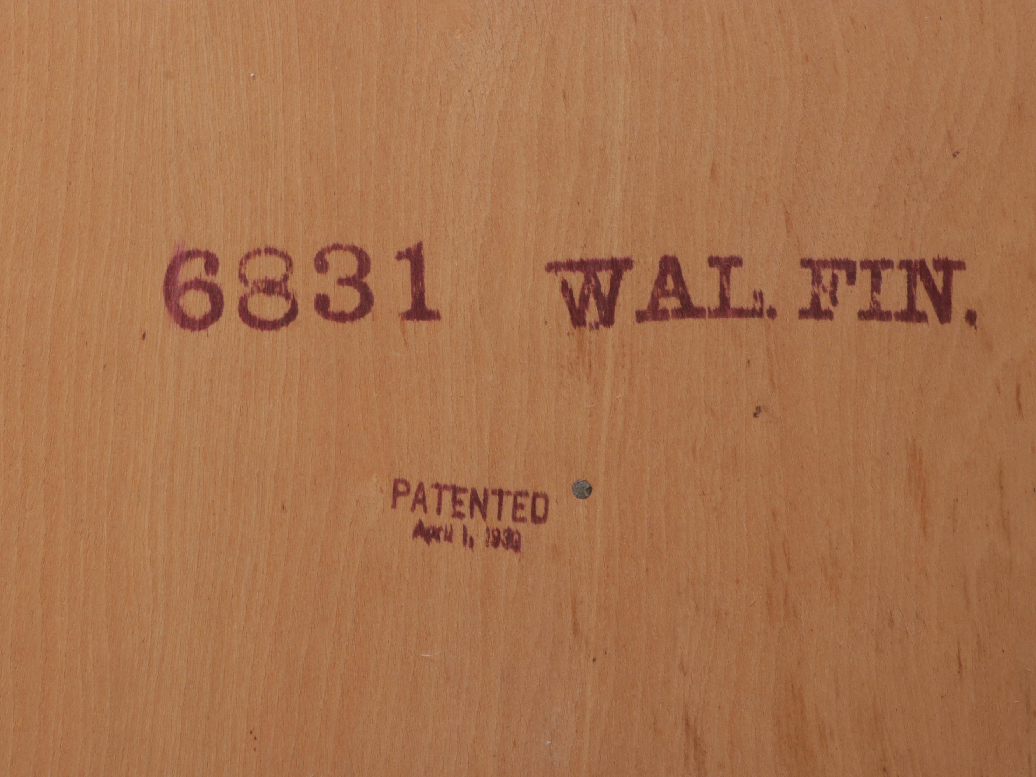 Chippendale Style Walnut-Stained Two-Door Chifferobe, circa 1930