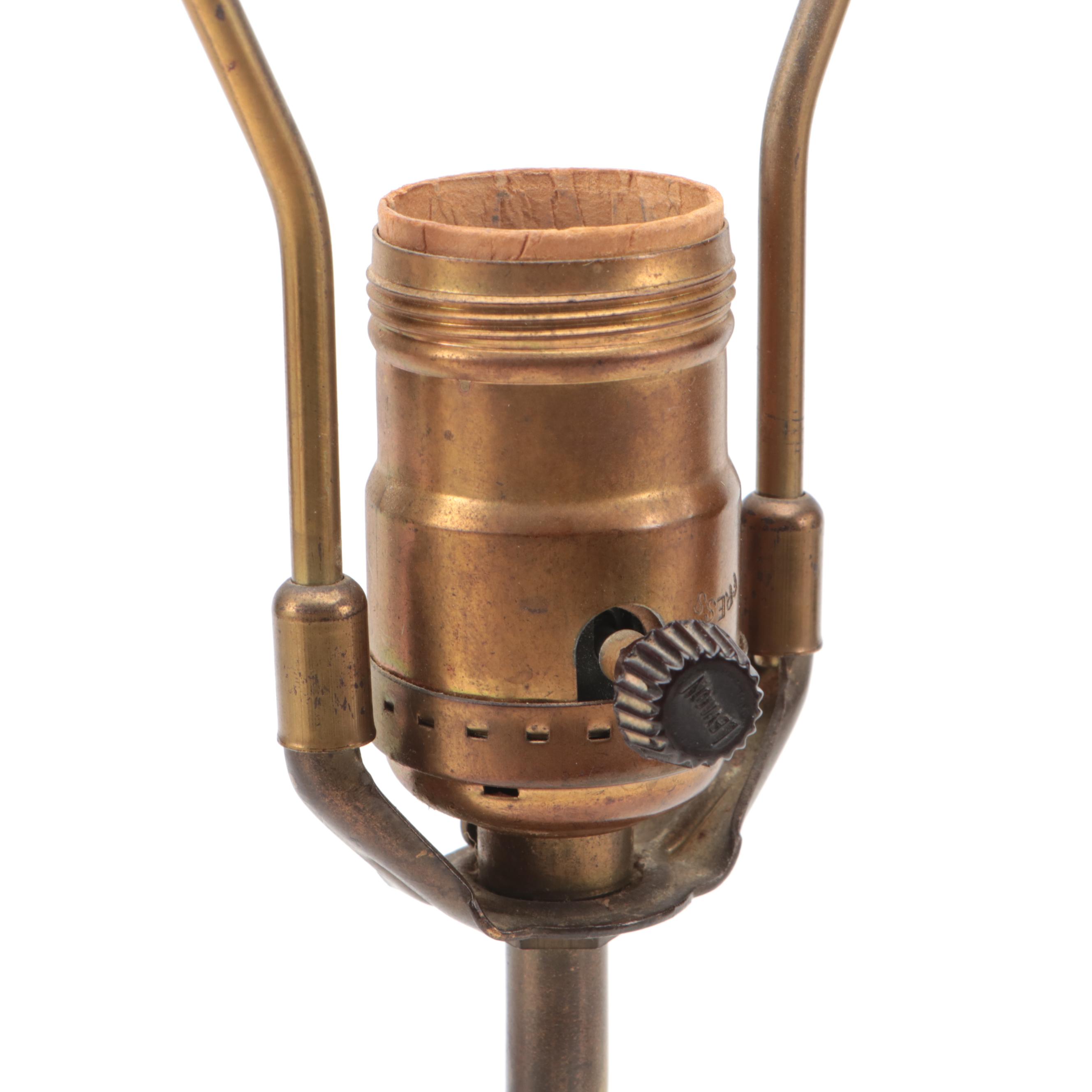 Rococo Courting Couple Bisque Table Lamp, Mid to Late 20th Century