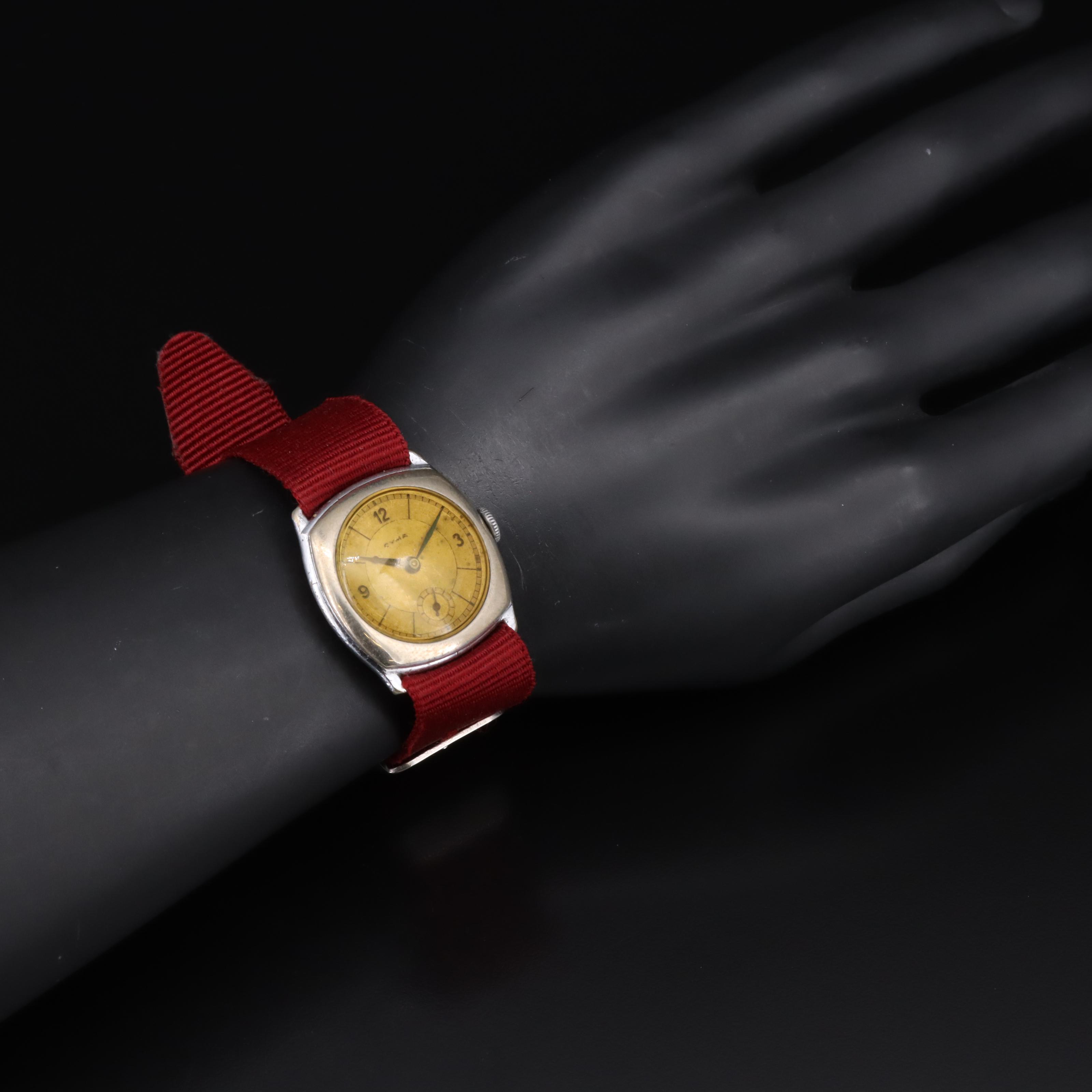 Vintage Cyma Stem Wind Watch