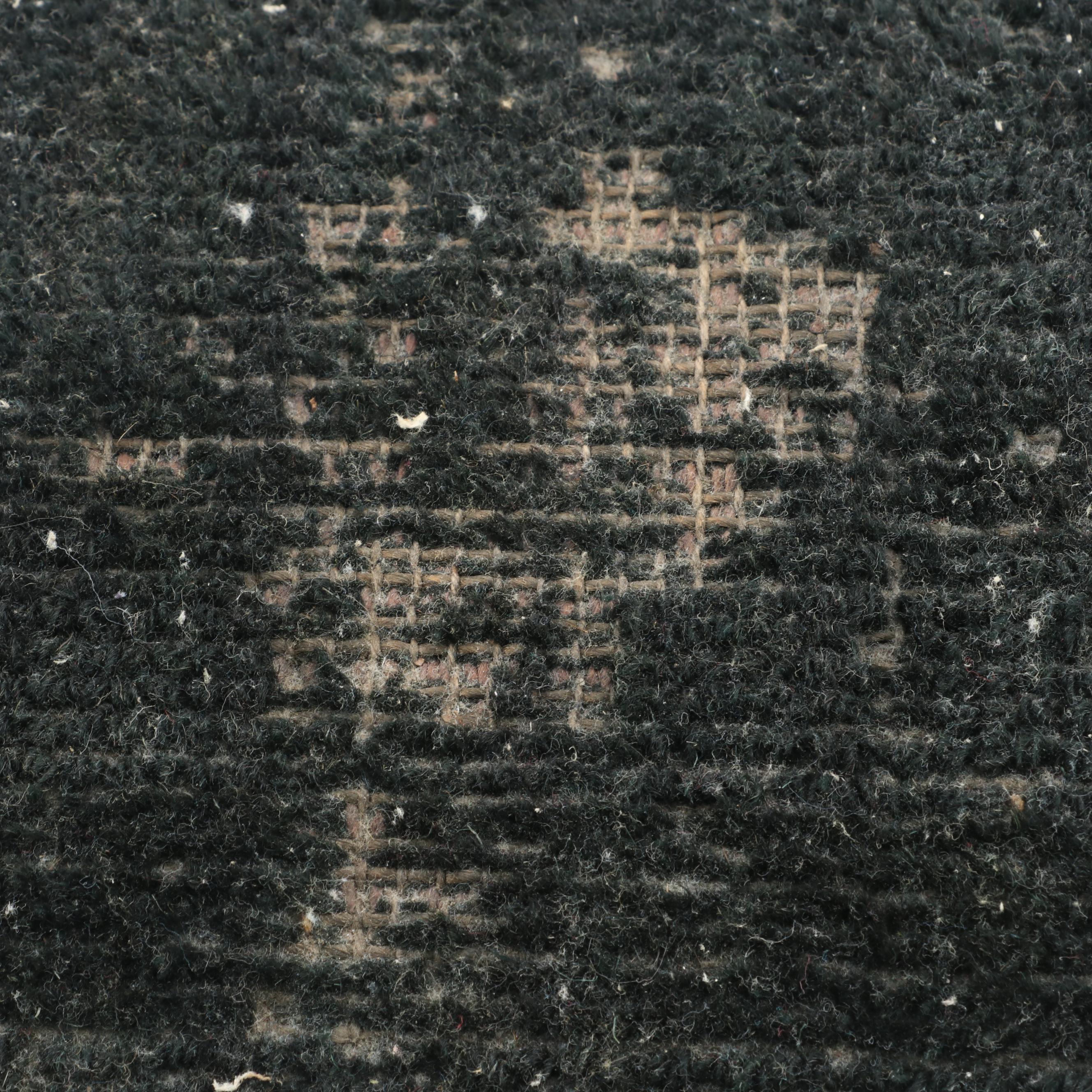 Victorian The Clark Heater Carpet-Covered Tin Carriage Foot Warmer