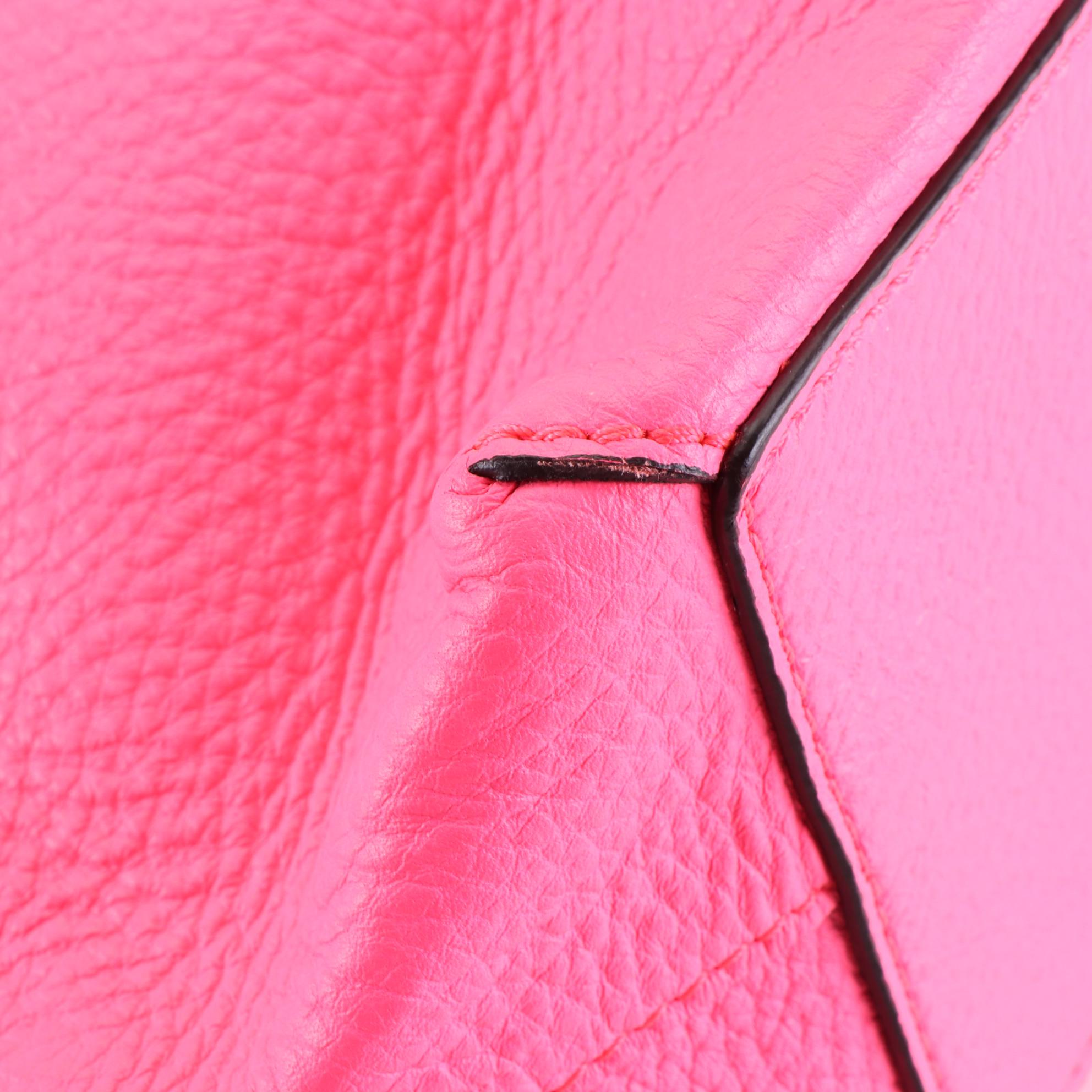 Burberry Remington Embossed Leather Tote