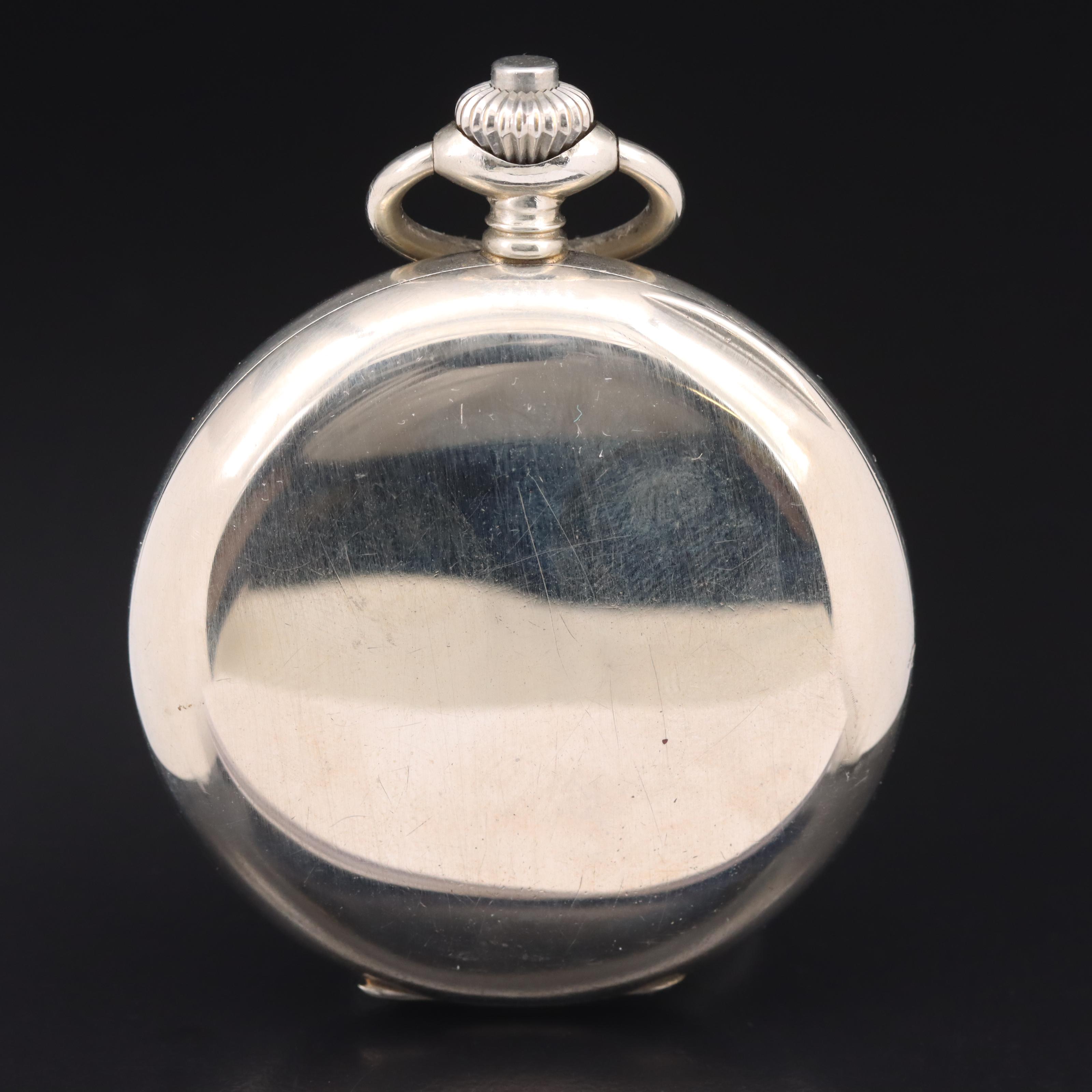 Alpina Swiss Chronograph Pocket Watch